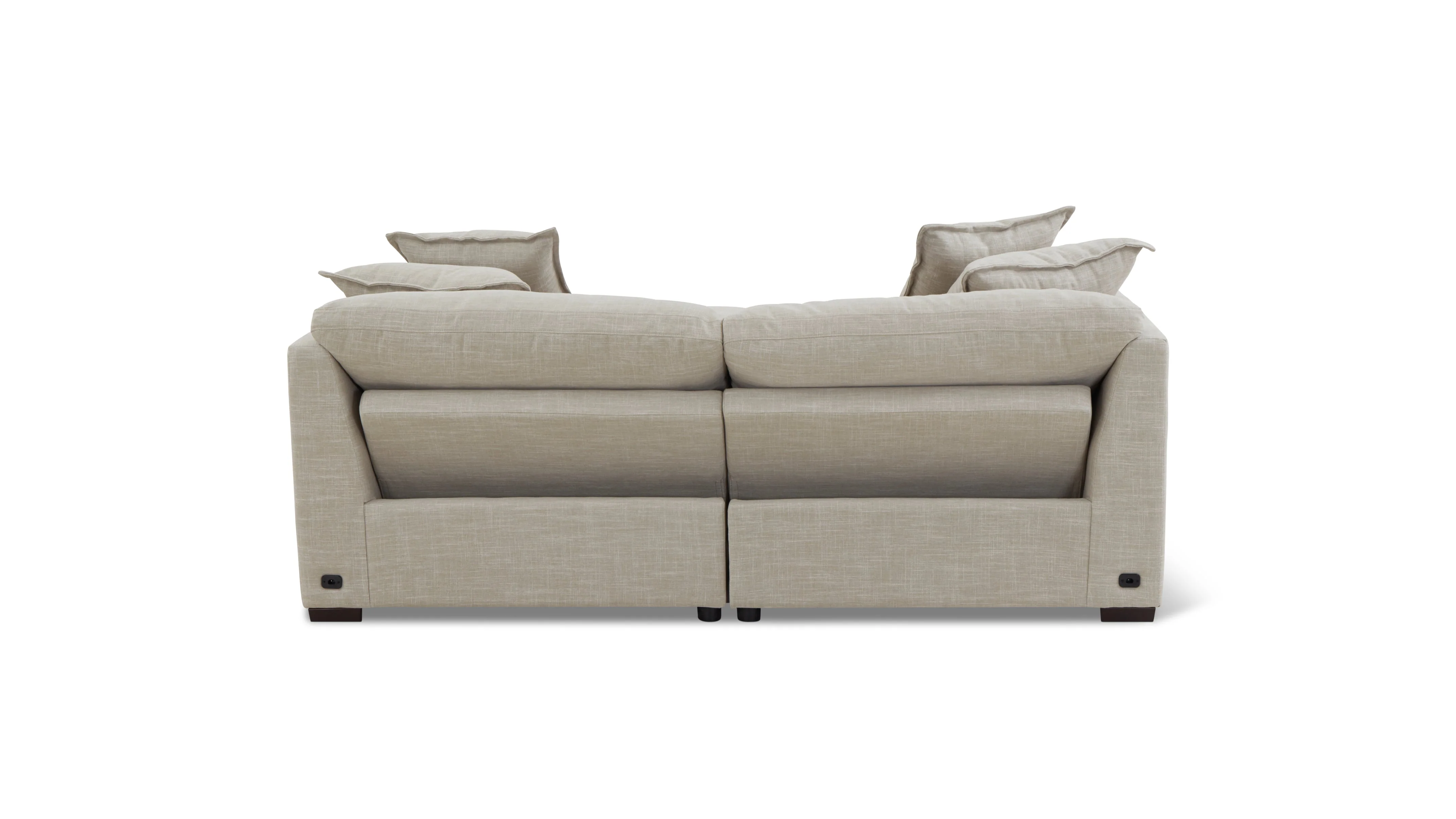 Lift Off Power Recliner 2-Piece Modular Sofa, Light Pebble - Image 9
