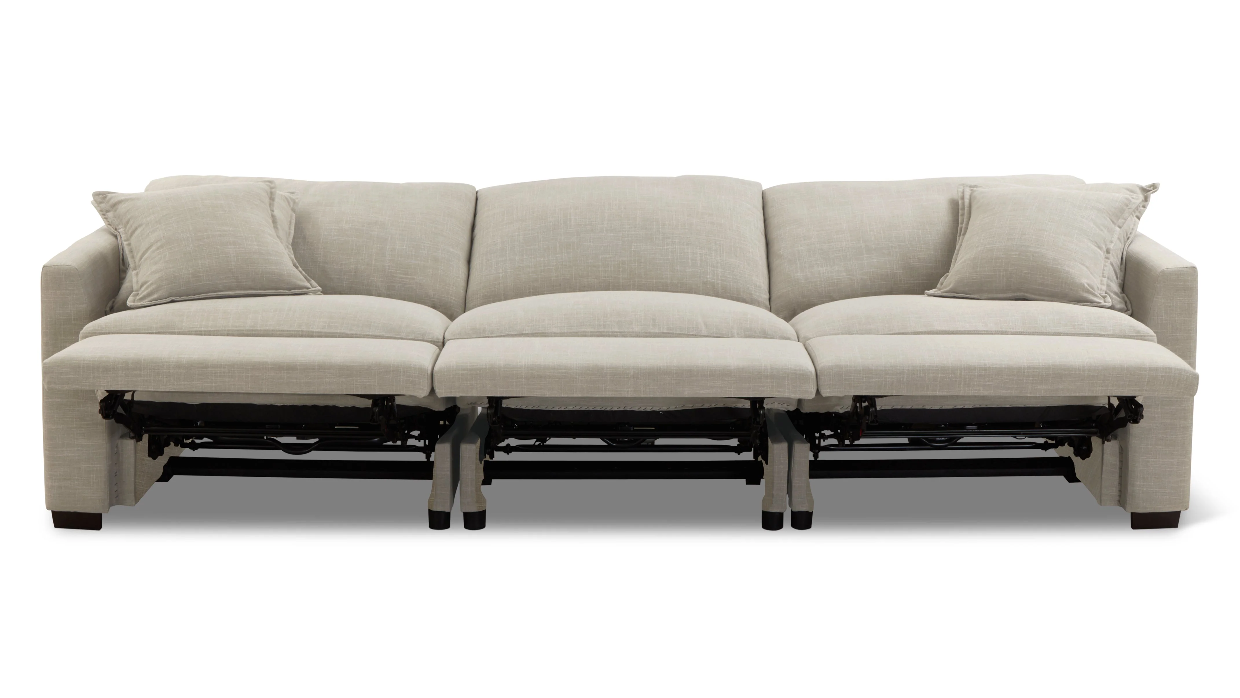 Lift Off Power Recliner 3-Piece Modular Sofa, Light Pebble - Image 5