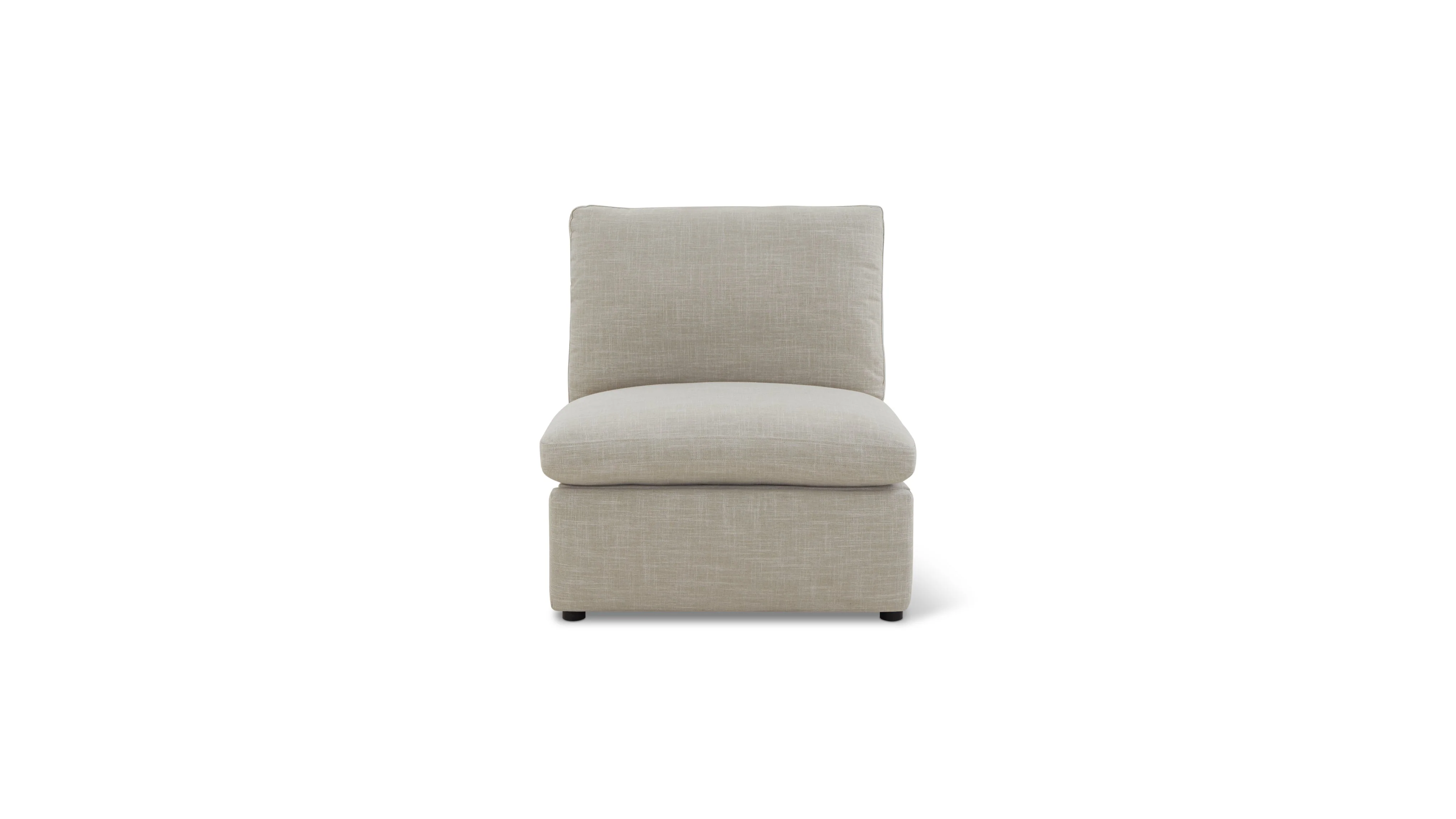 Lift Off Power Recliner Armless Chair, Light Pebble - Image 2