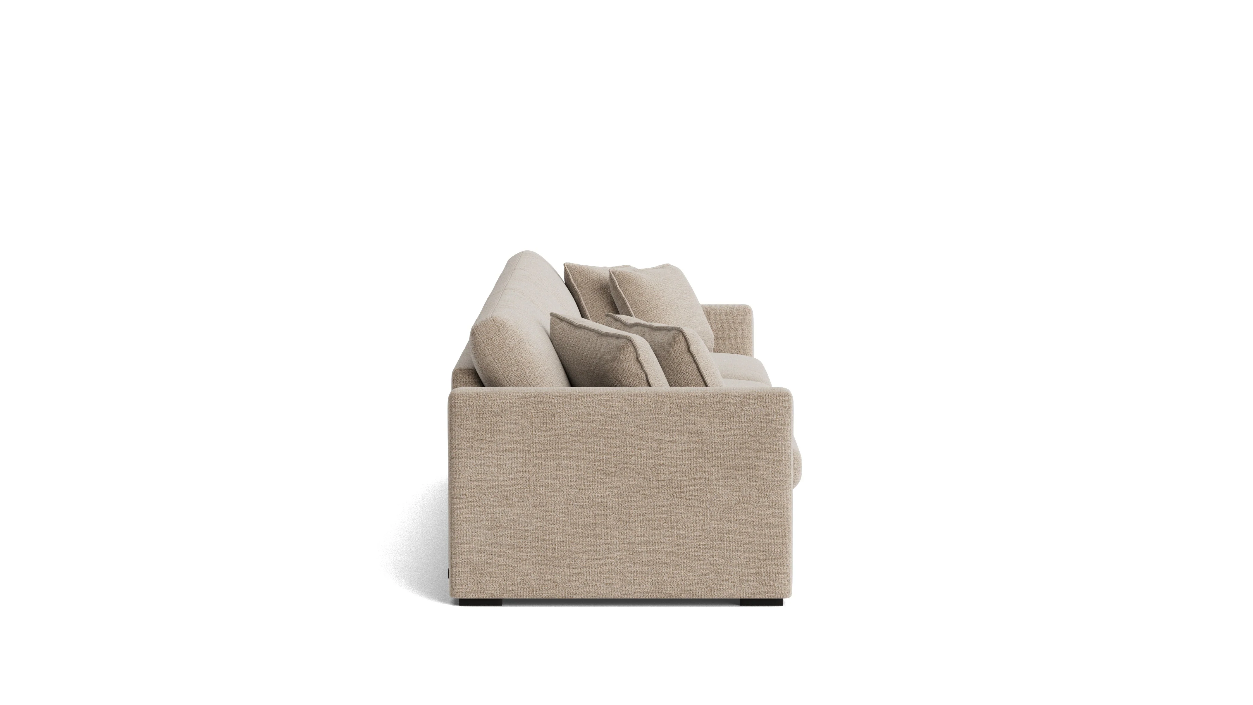 Lift Off Power Recliner 3-Piece Modular Sofa, Champagne - Image 4