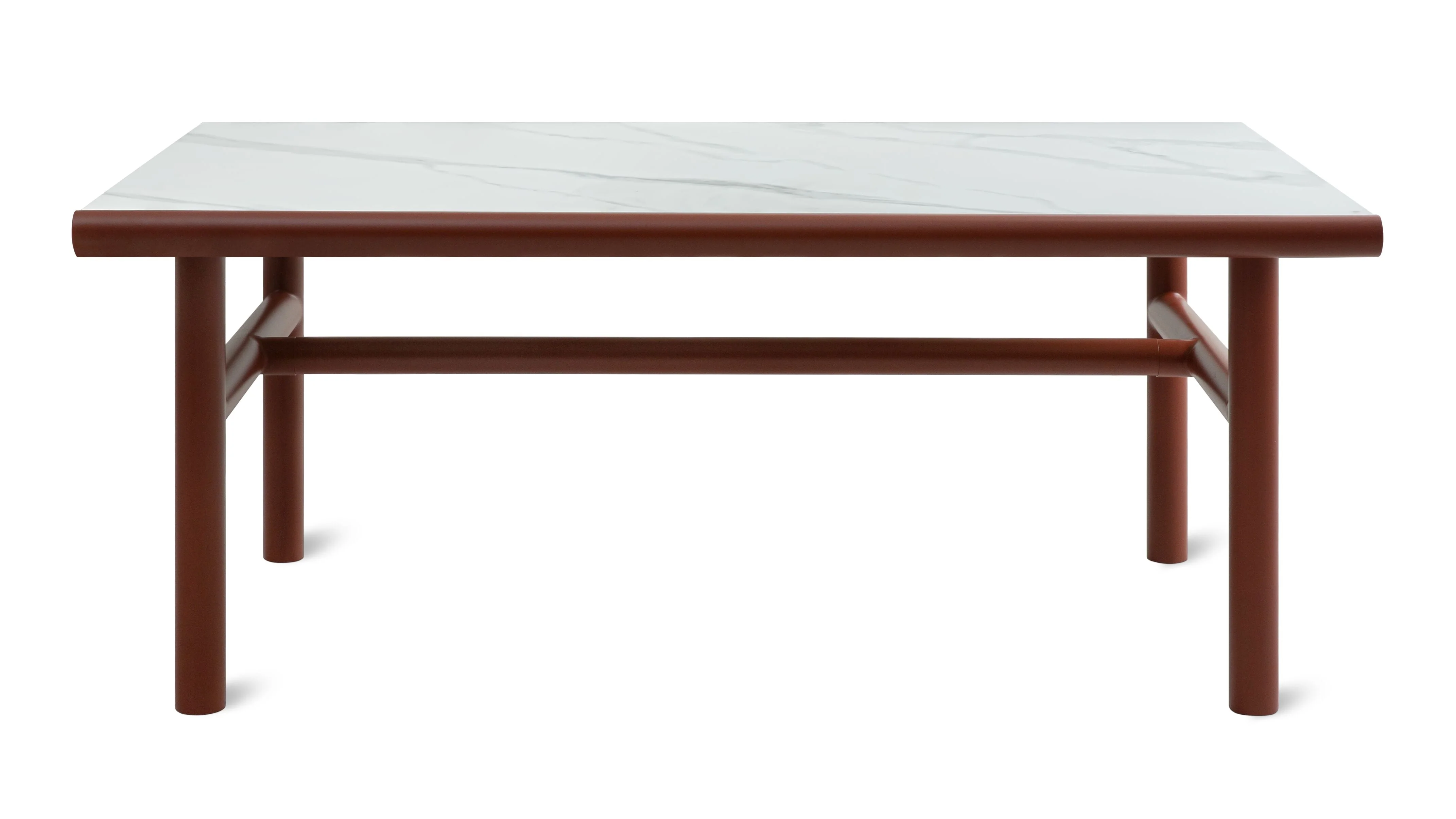 Long Weekend Outdoor Dining Table, Terracotta - Image 3