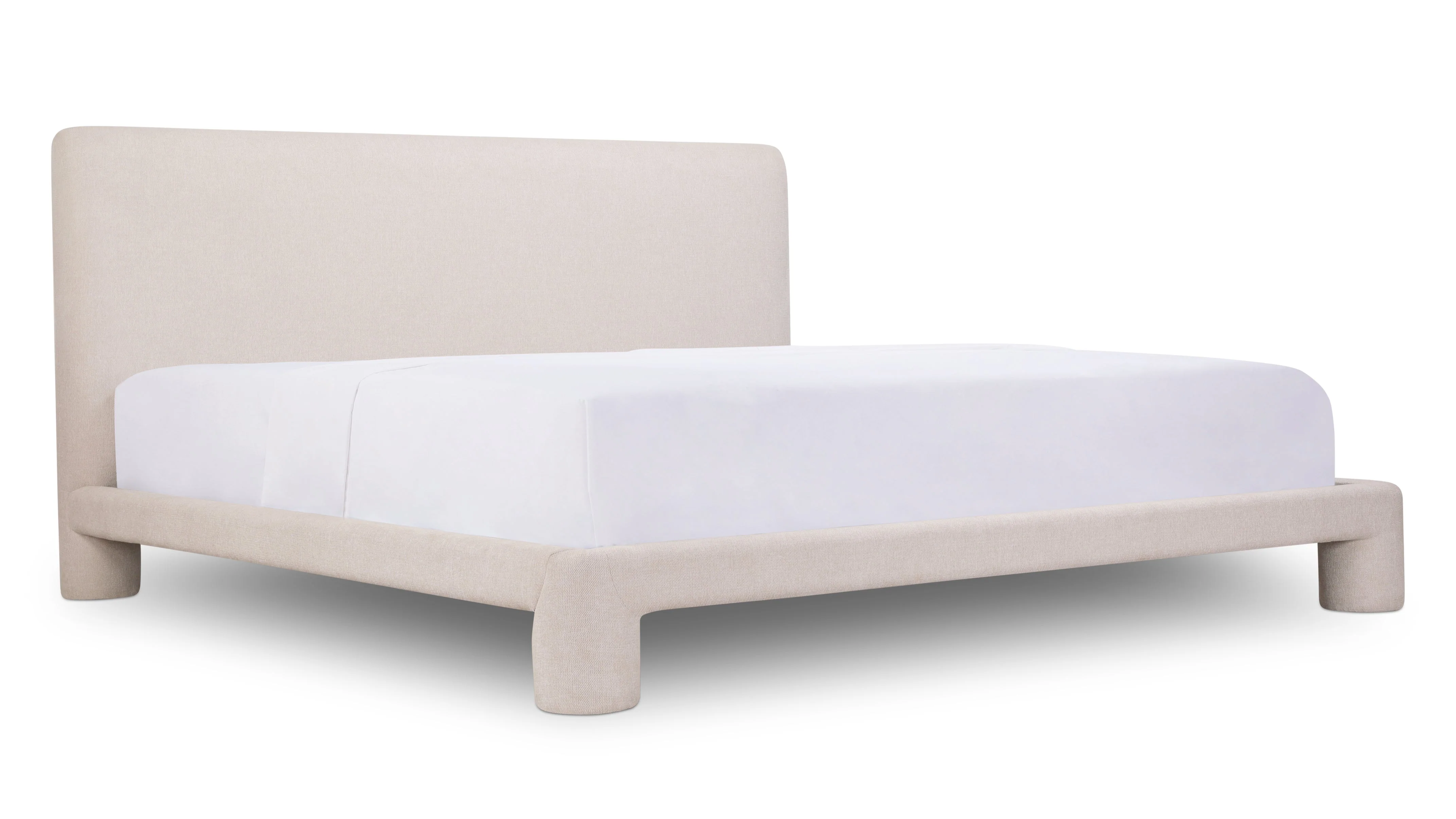 Lunar Bed, King, Latte - Image 7