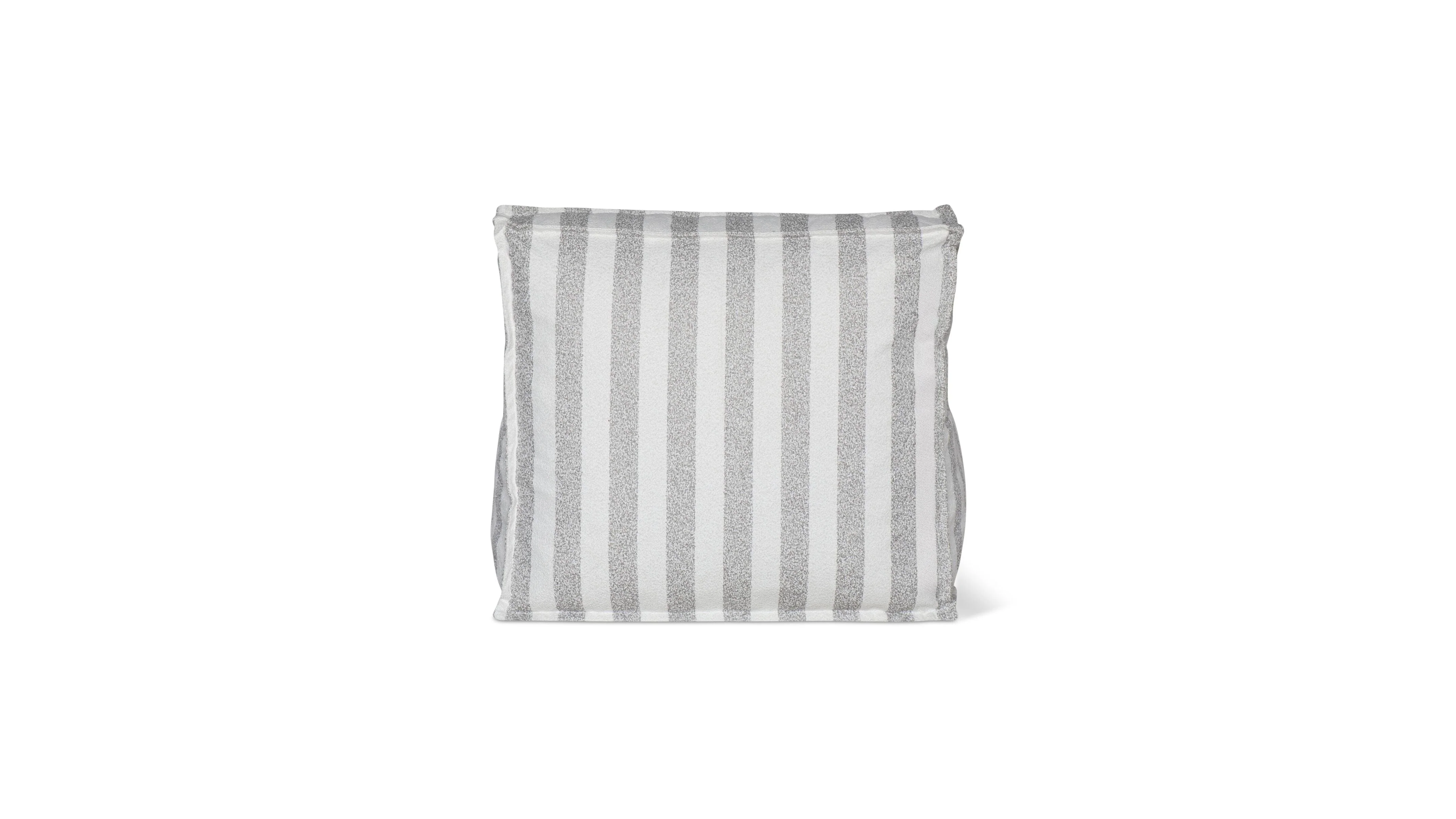 Make Waves Outdoor Armless Chair, Brighton Stripe - Image 5