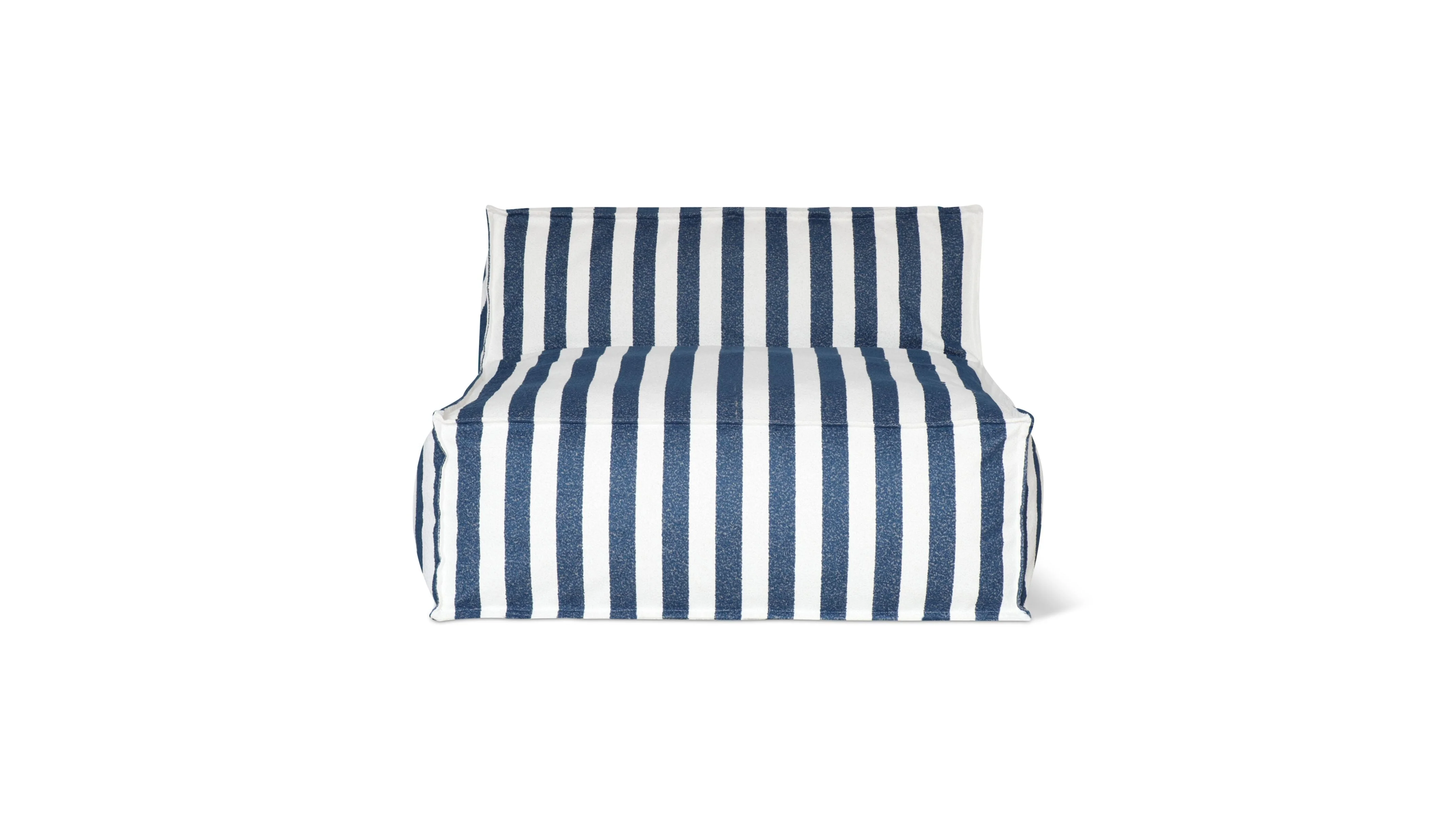 Make Waves Outdoor Loveseat, Ocean Stripe - Image 4