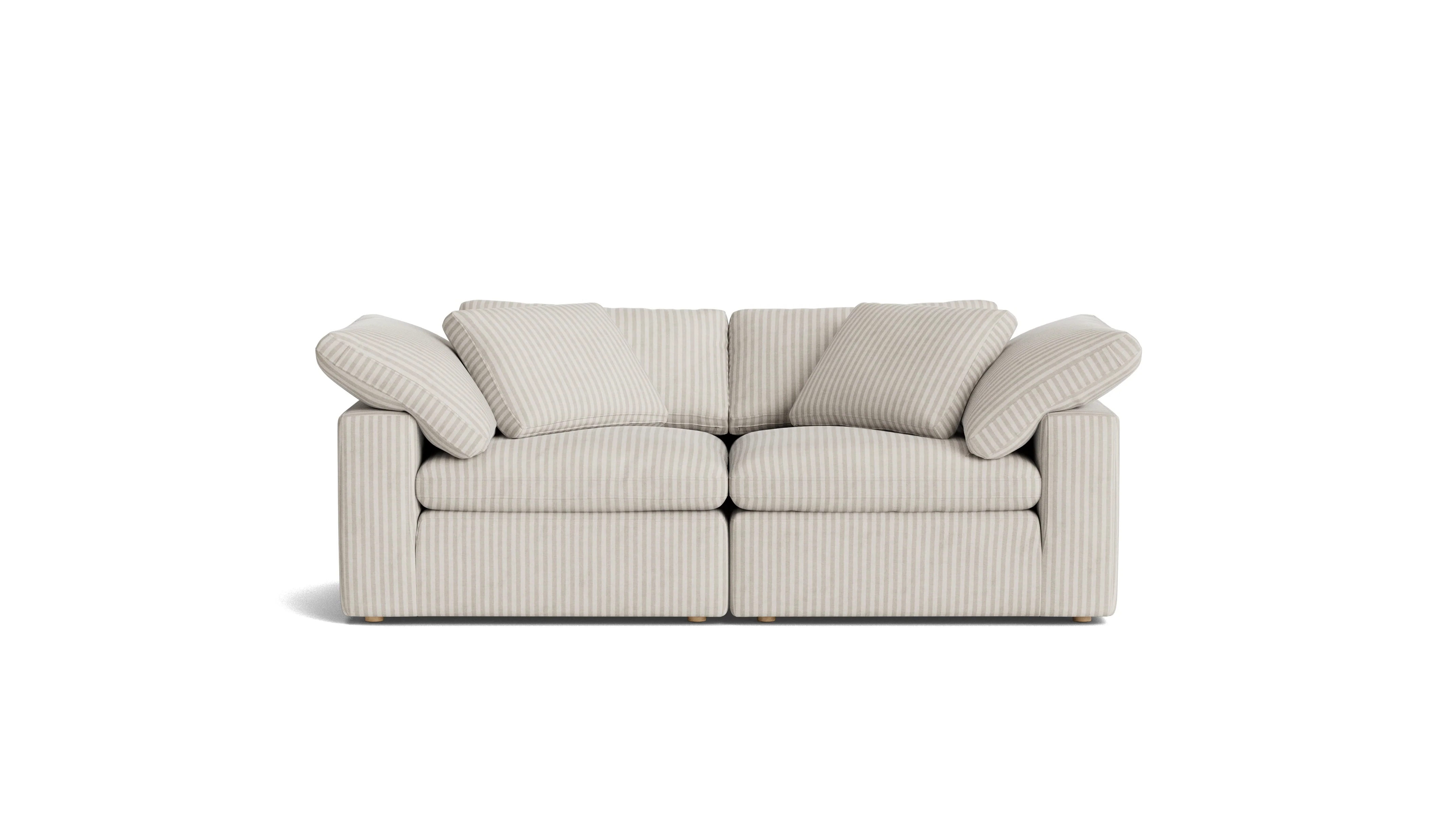 Movie Night™ 2-Piece Modular Sofa, Large, Newport Stripe - Image 2