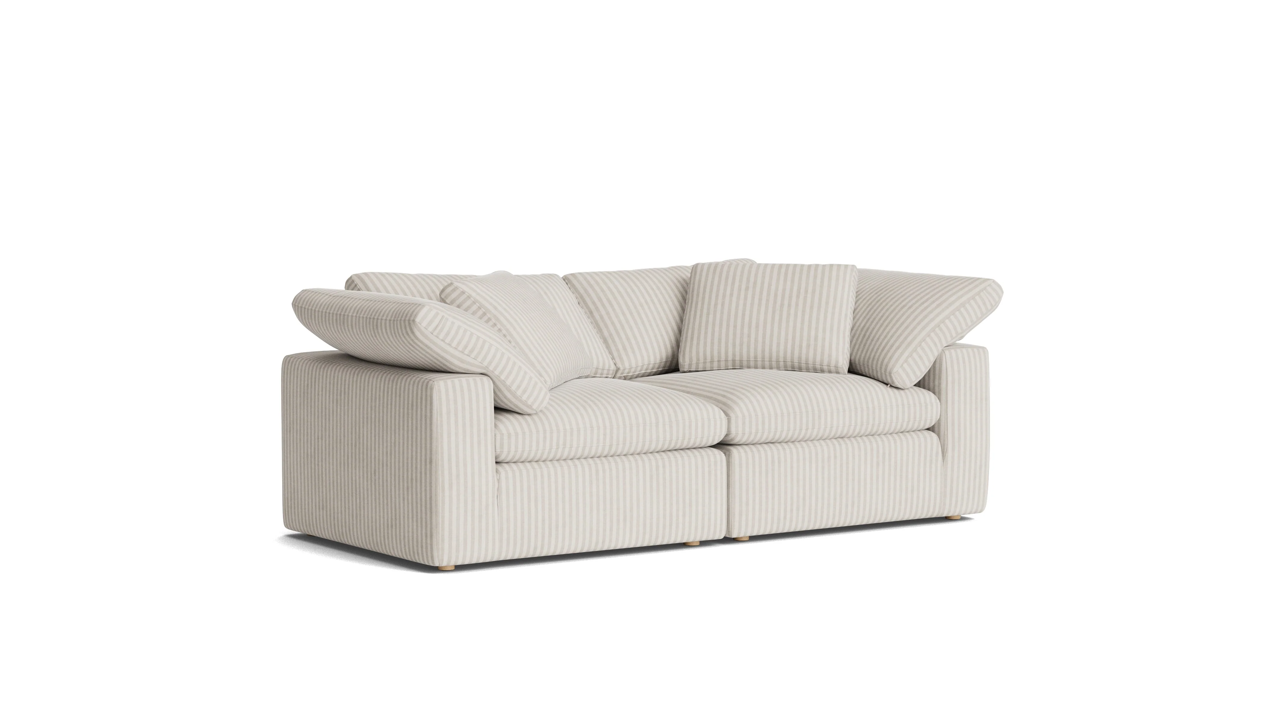 Movie Night™ 2-Piece Modular Sofa, Large, Newport Stripe - Image 4
