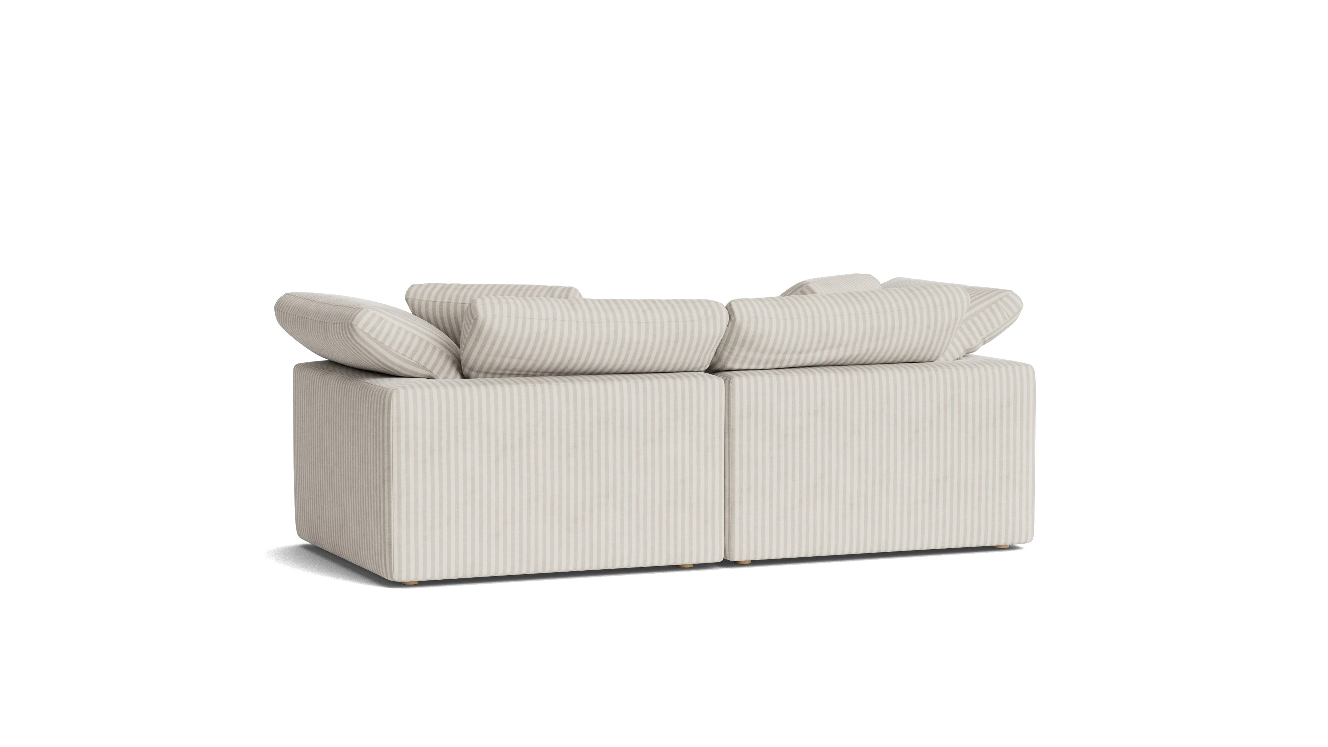 Movie Night™ 2-Piece Modular Sofa, Large, Newport Stripe - Image 6