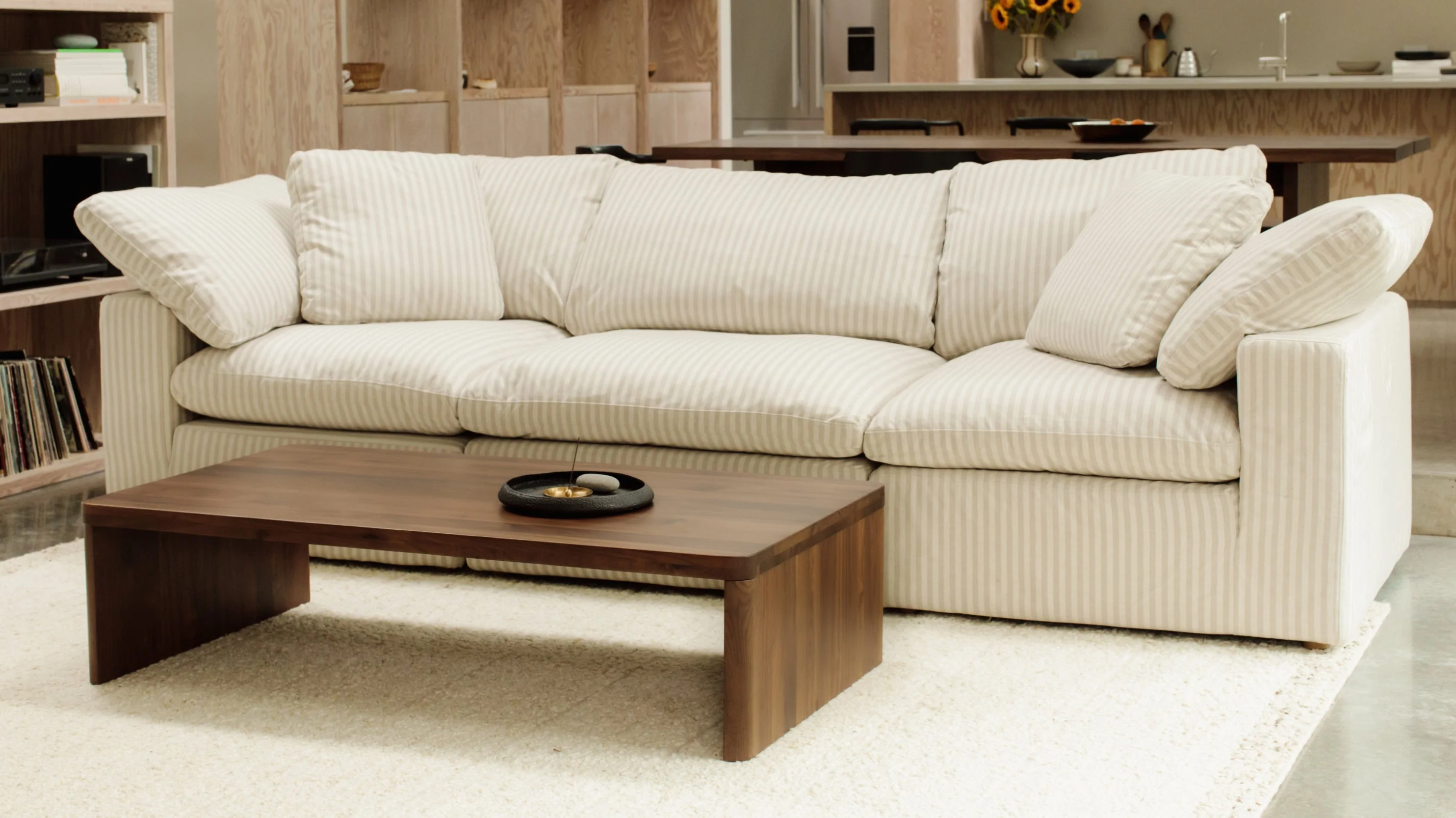 Movie Night™ 2-Piece Modular Sofa, Large, Newport Stripe - Image 8