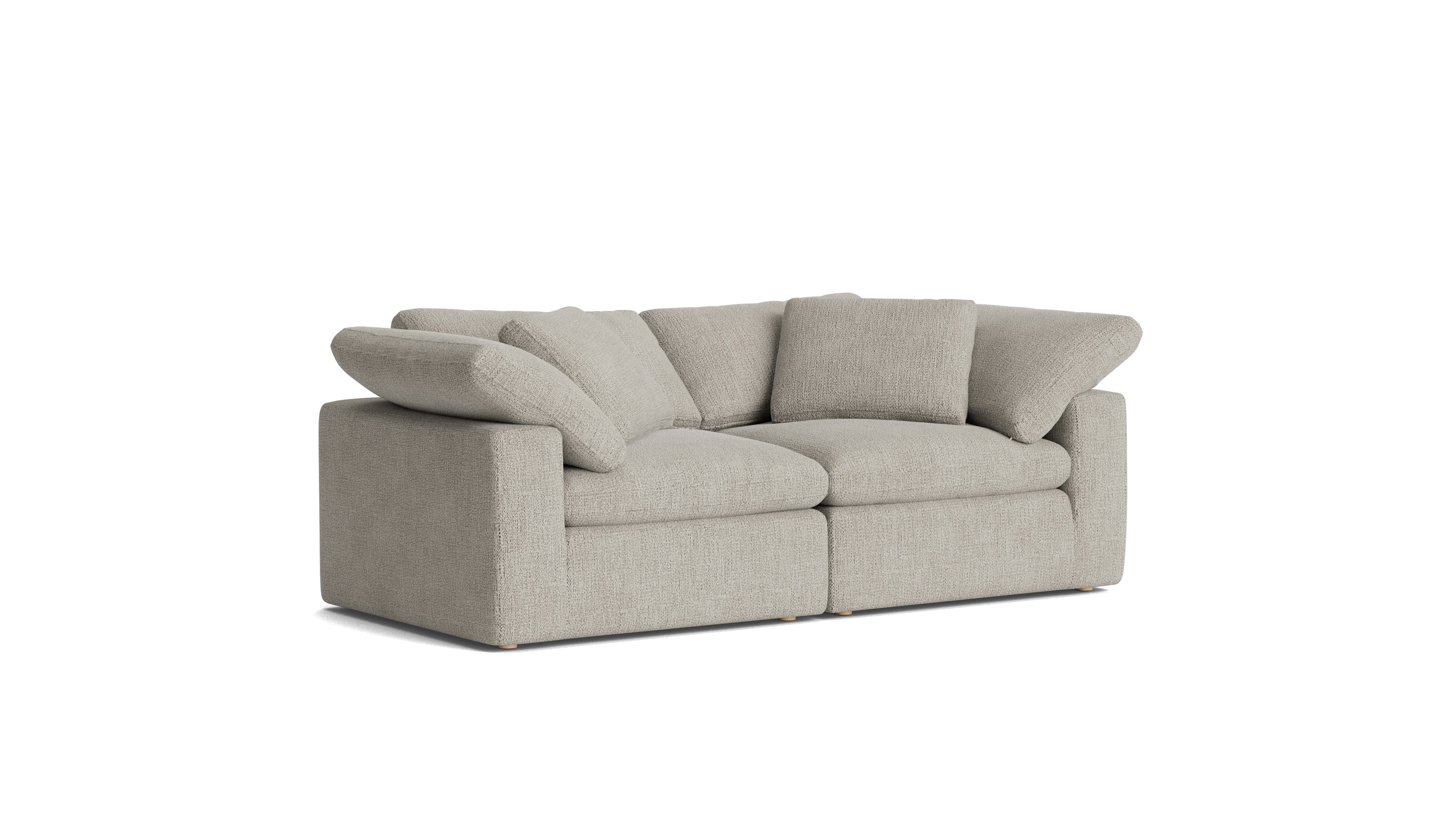 Movie Night™ 2-Piece Modular Sofa, Large, Oatmeal - Image 4