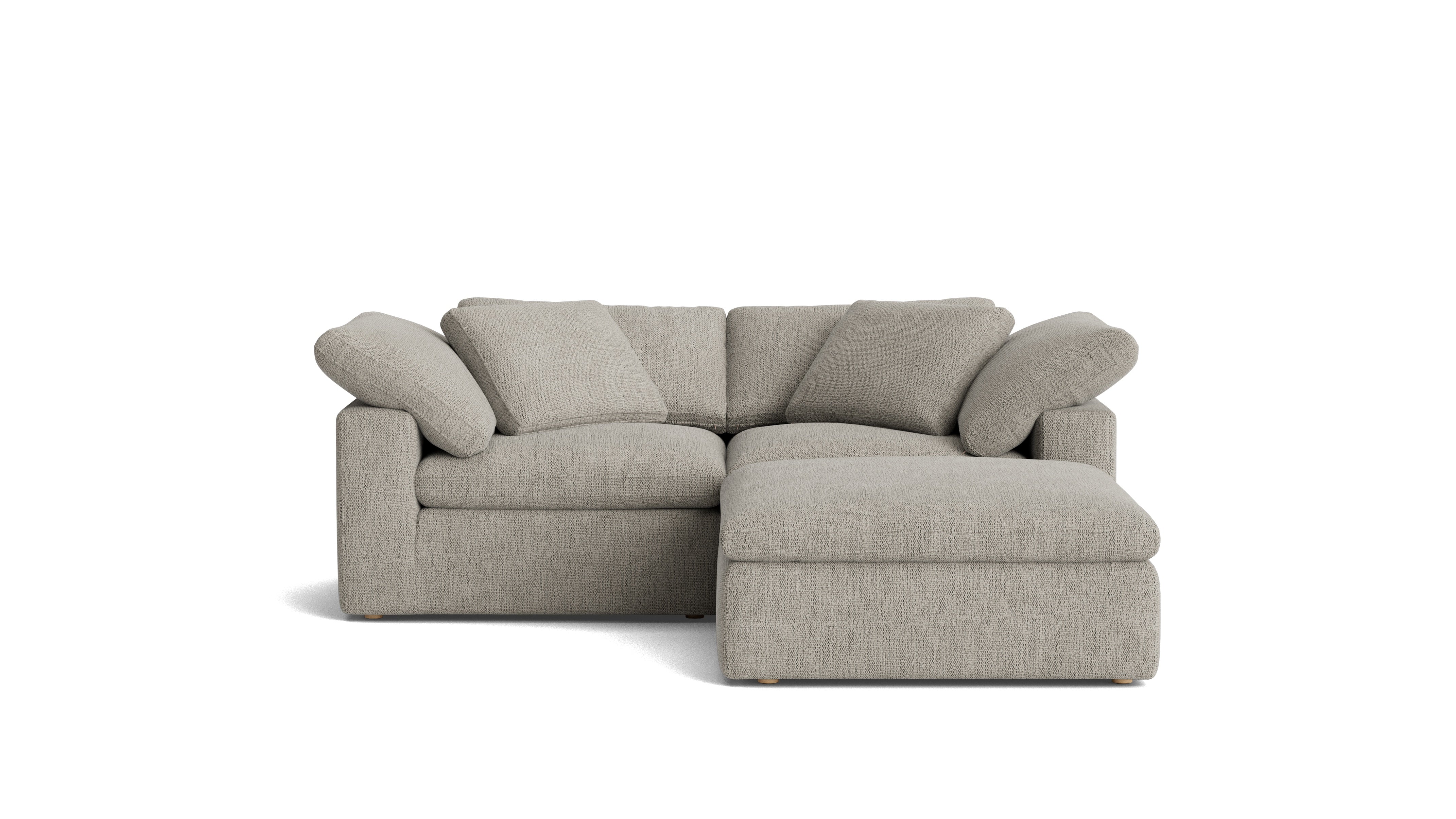Movie Night™ 3-Piece Modular Sectional, Large, Oatmeal - Image 2