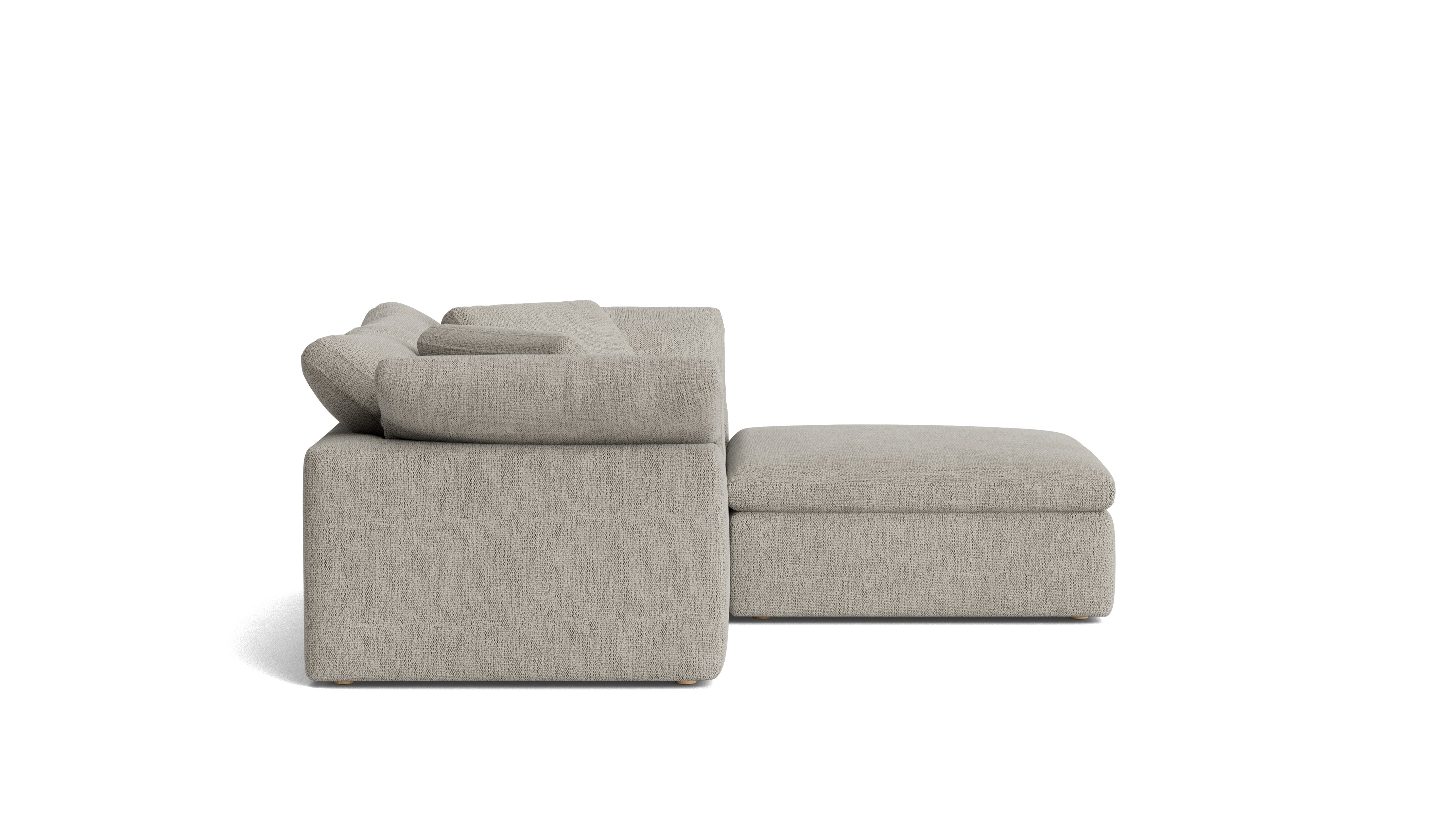 Movie Night™ 3-Piece Modular Sectional, Large, Oatmeal - Image 5