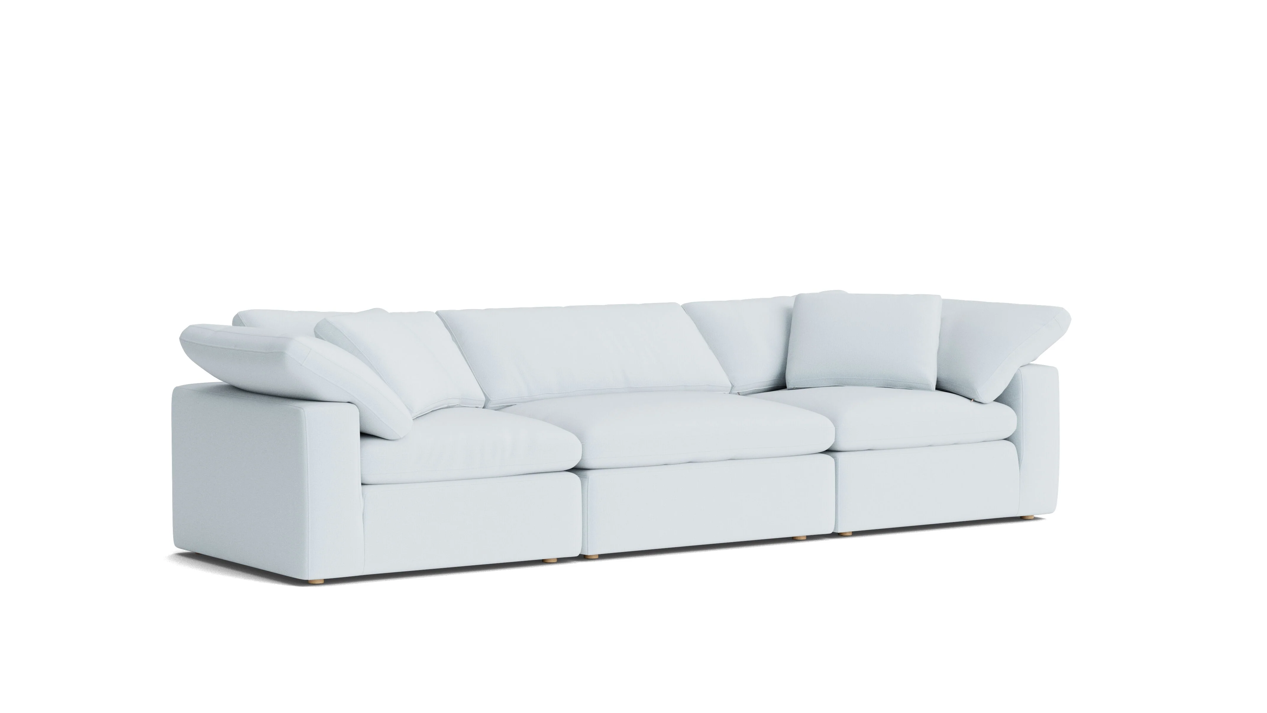 Movie Night™ 3-Piece Modular Sofa, Large, Cove - Image 3