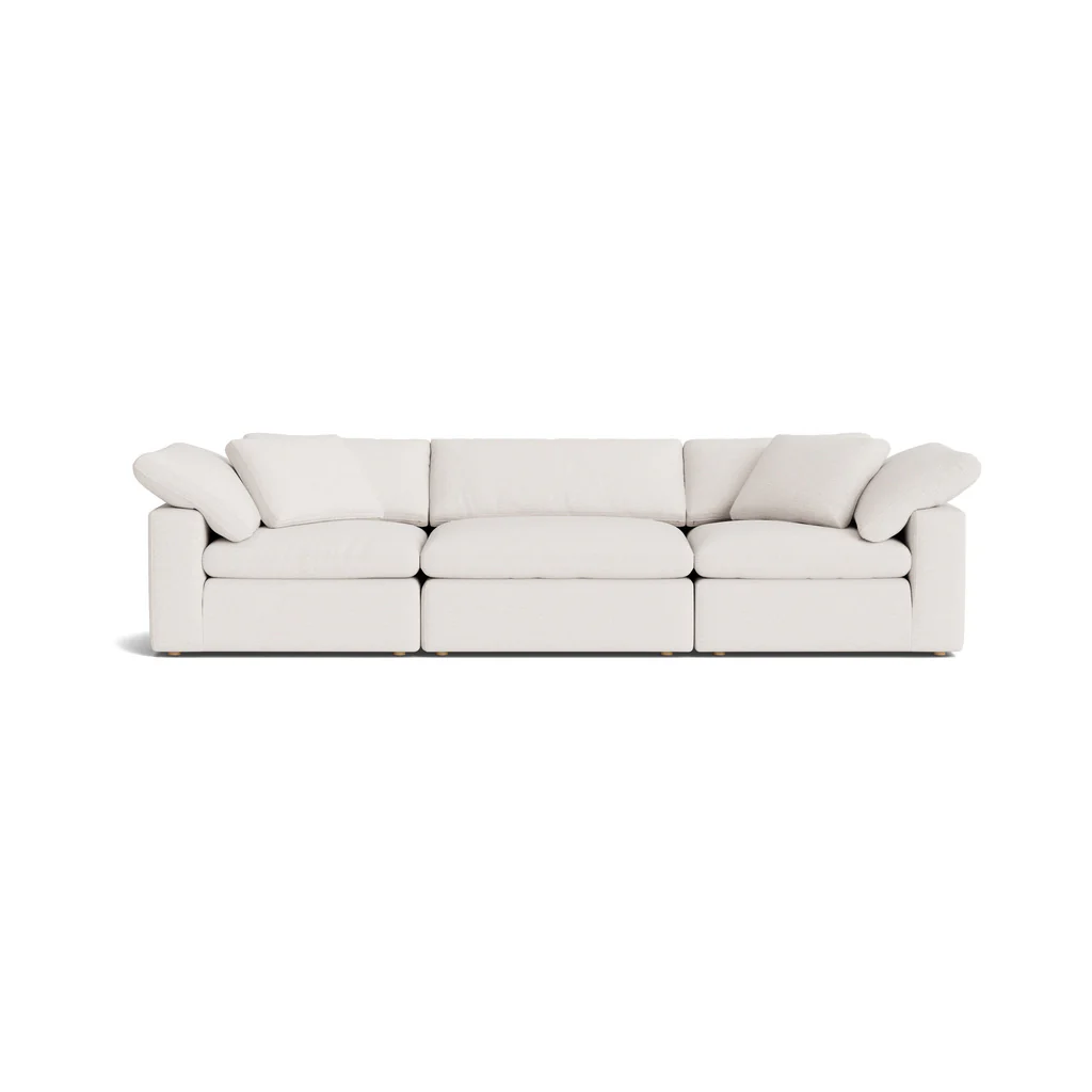 Movie Night™ 3-Piece Modular Sofa, Large, Nomad Snow