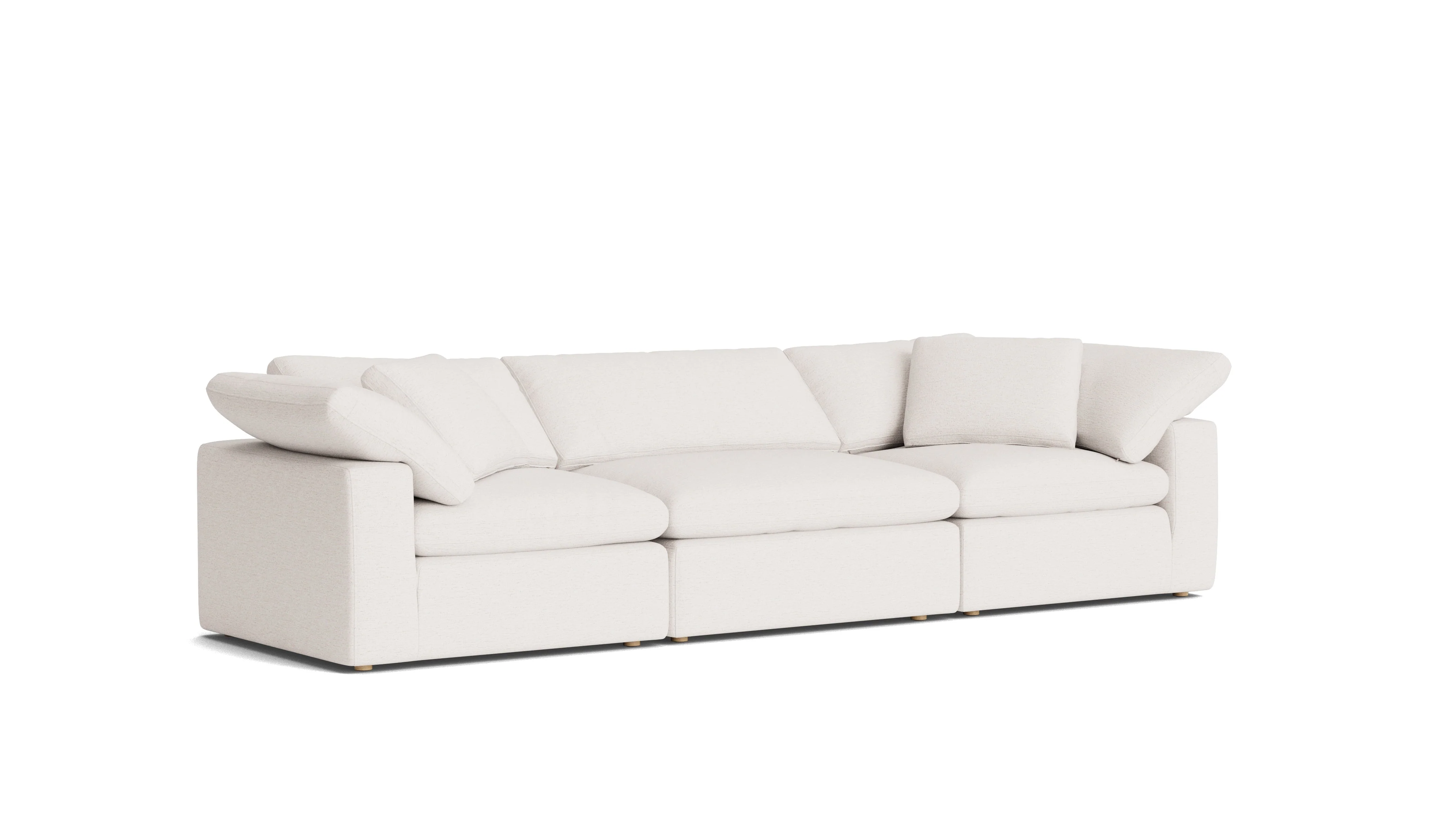 Movie Night™ 3-Piece Modular Sofa, Large, Nomad Snow - Image 3