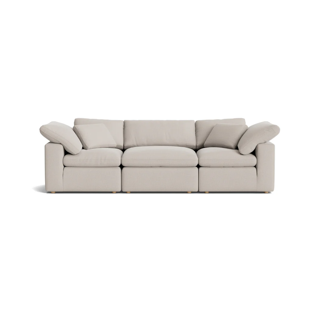 Movie Night™ 3-Piece Modular Sofa, Standard, Clay
