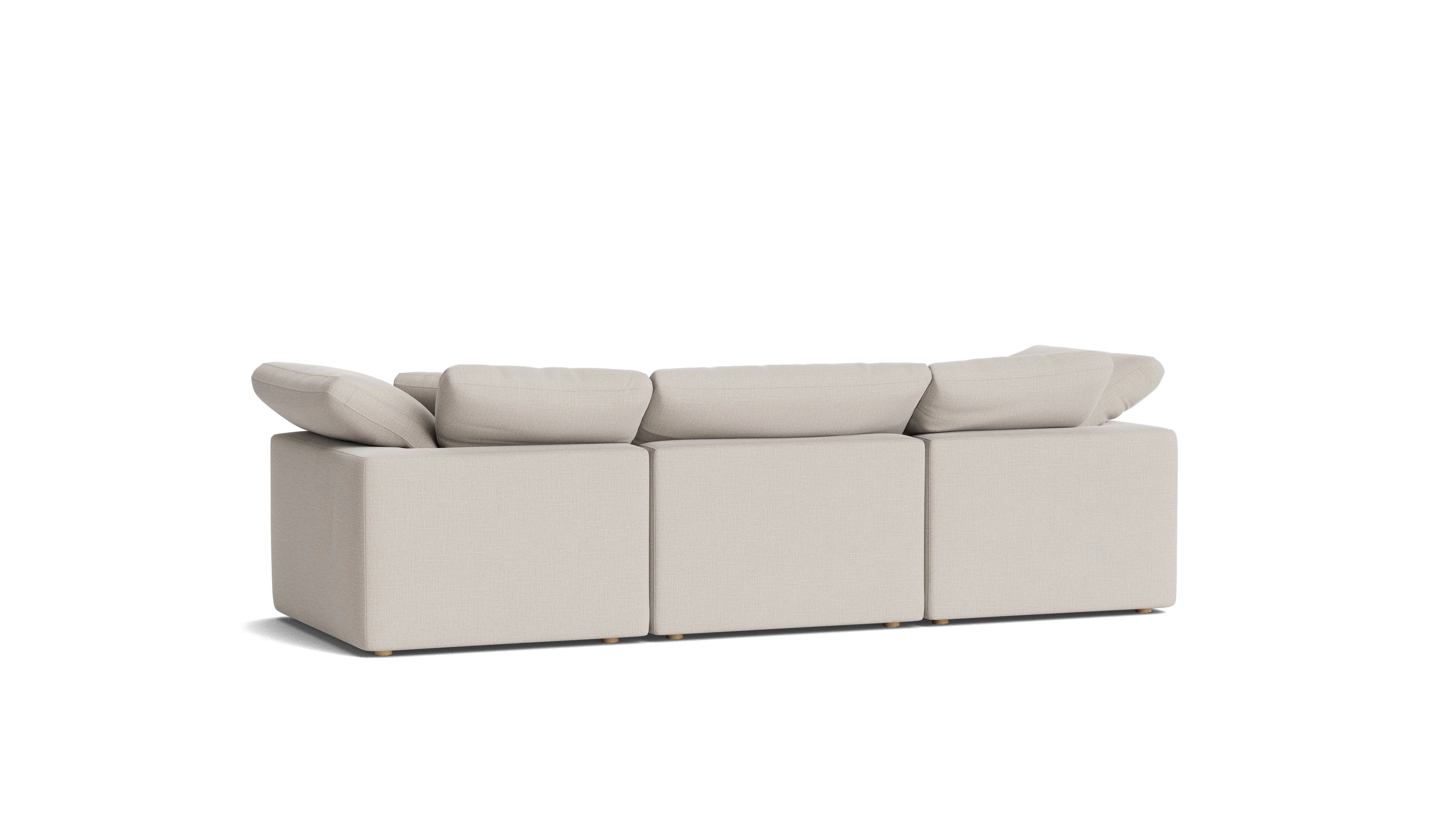 Movie Night™ 3-Piece Modular Sofa, Standard, Clay - Image 6