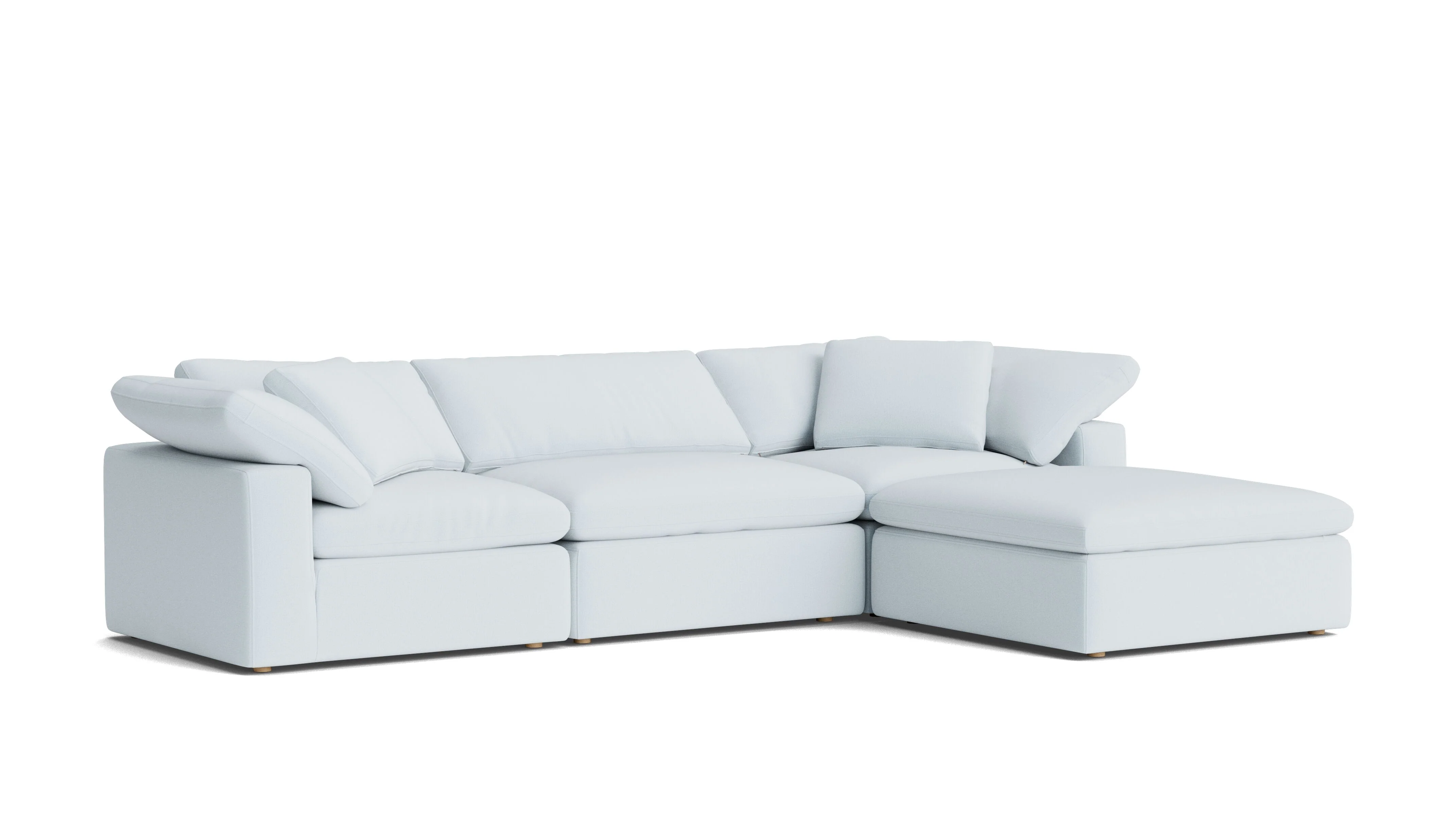 Movie Night™ 4-Piece Modular Sectional, Large, Cove - Image 3