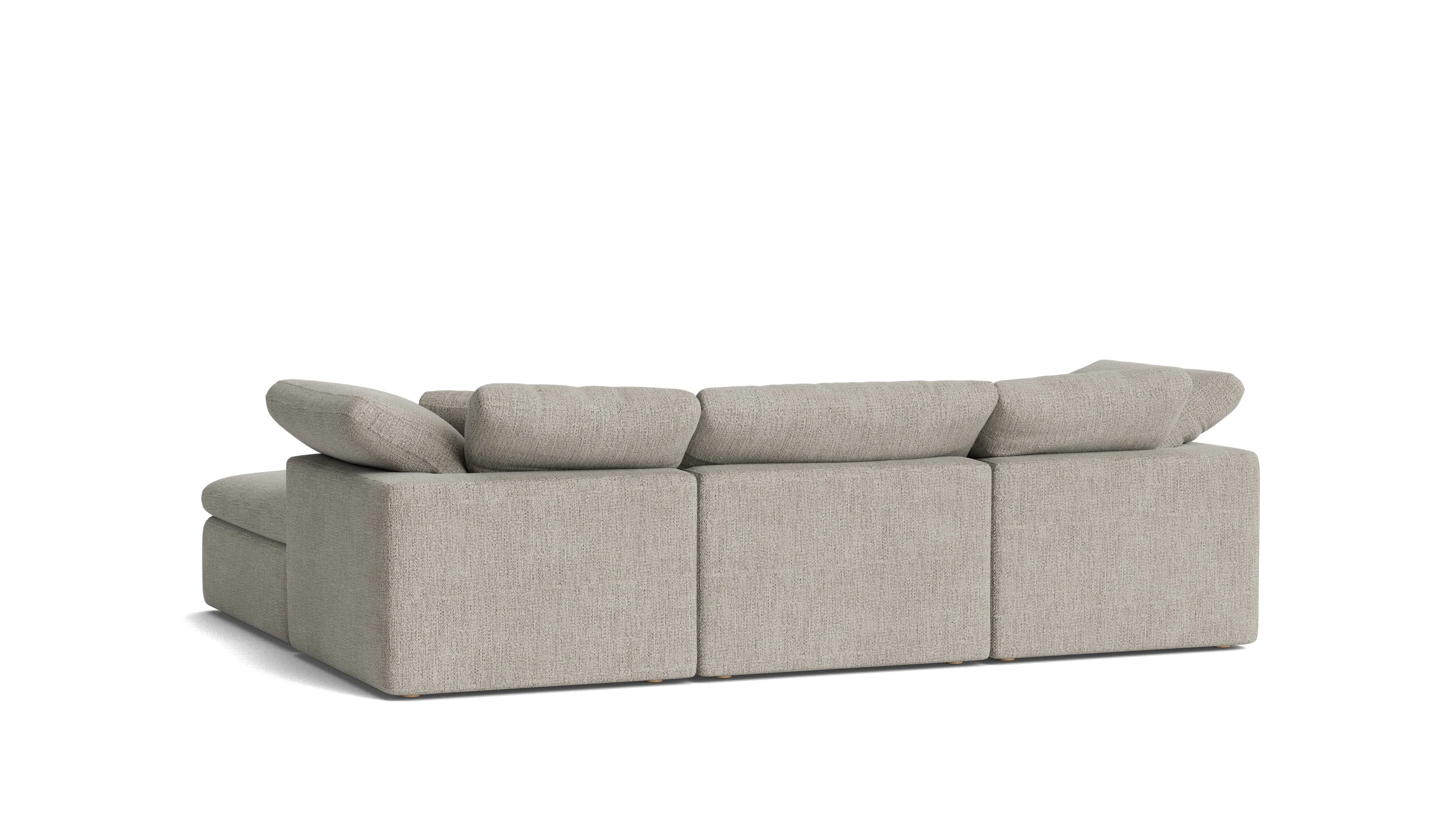 Movie Night™ 4-Piece Modular Sectional, Standard, Oatmeal - Image 5