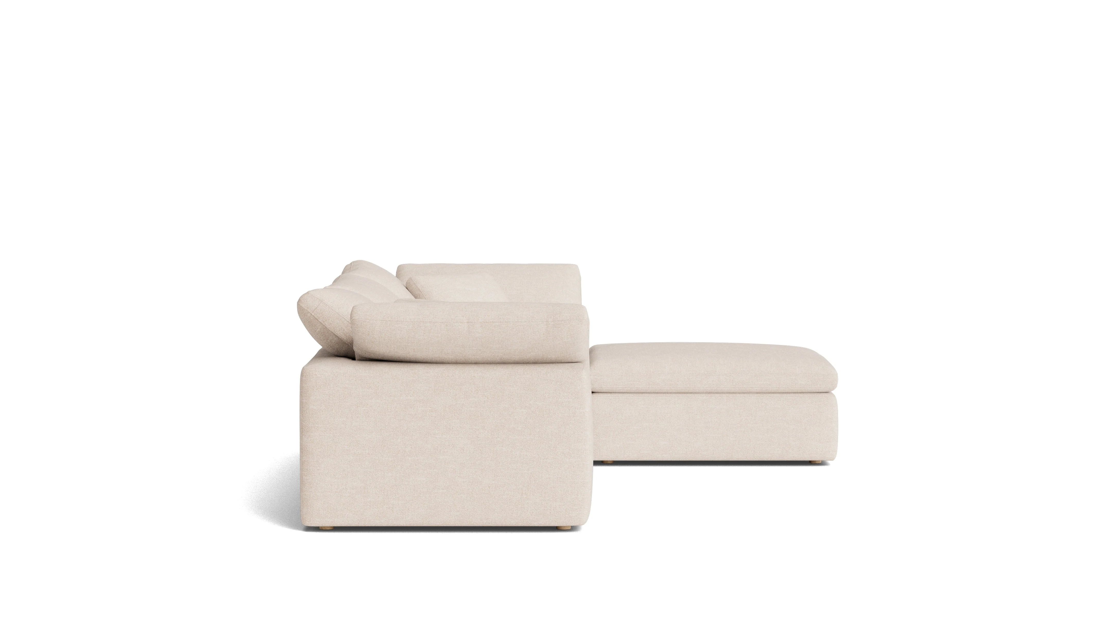Movie Night™ 4-Piece Modular Sectional, Standard, Sunbeam - Image 4