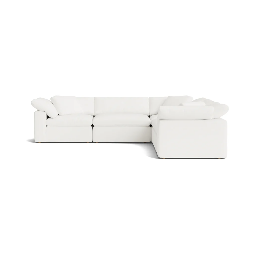Movie Night™ 5-Piece Modular Sectional Closed, Large, Brie
