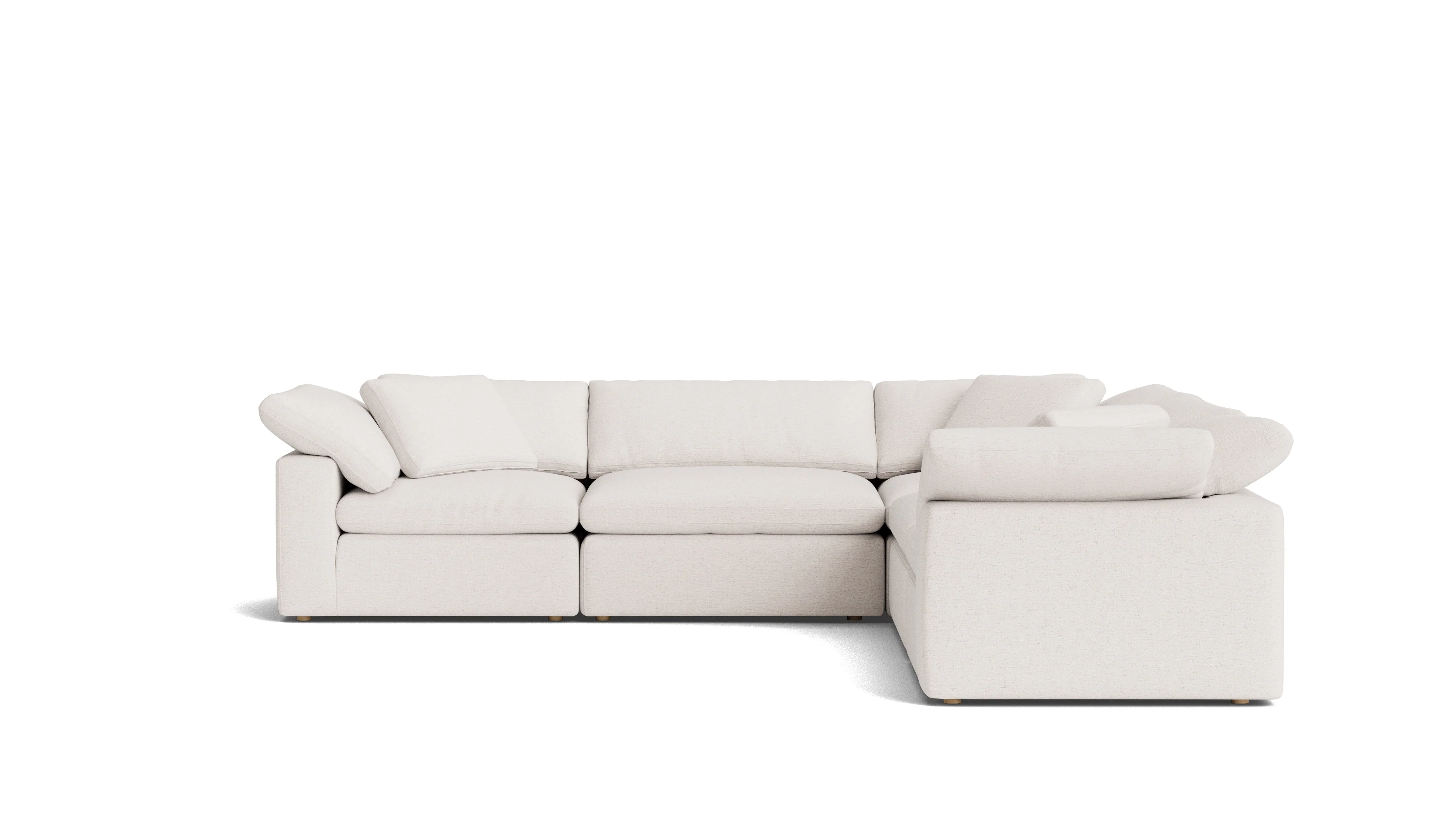 Movie Night™ 5-Piece Modular Sectional Closed, Large, Nomad Snow - Image 2