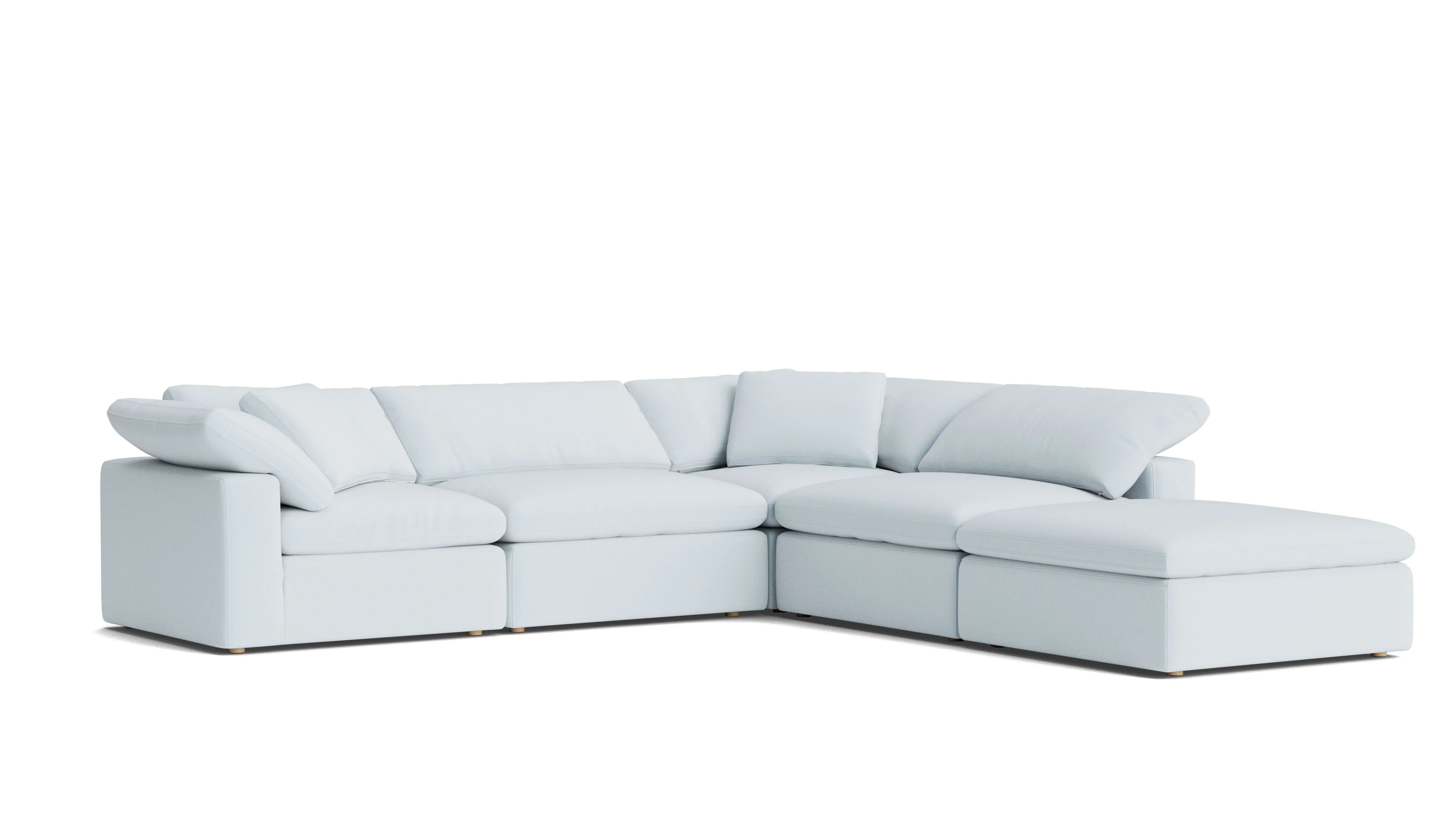 Movie Night™ 5-Piece Modular Sectional, Large, Cove - Image 3