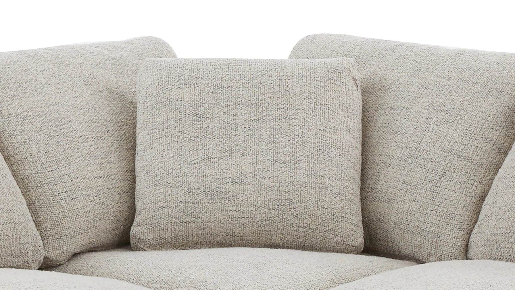 Movie Night™ 5-Piece Modular Sectional, Large, Oatmeal - Image 8