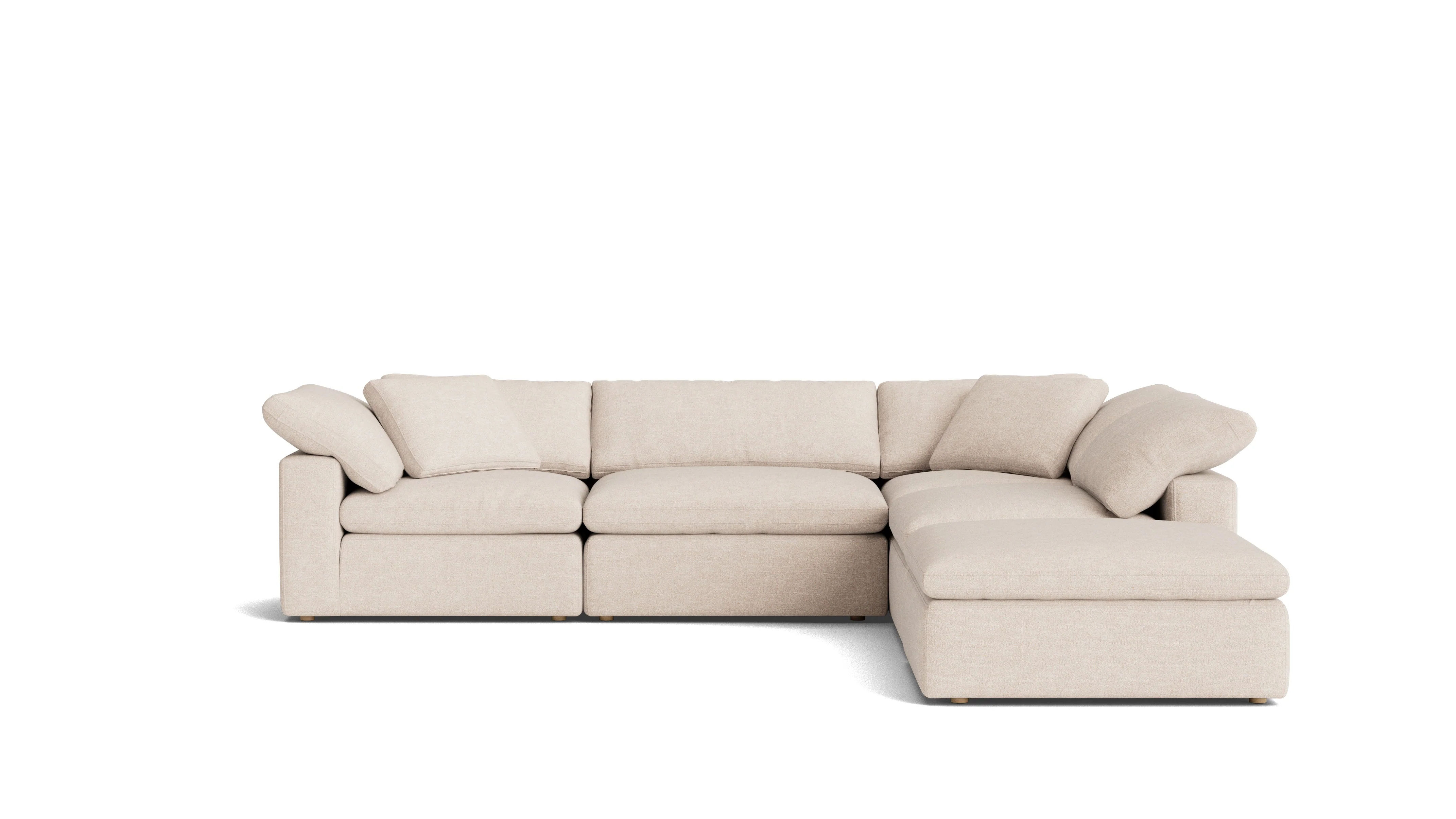 Movie Night™ 5-Piece Modular Sectional, Large, Sunbeam - Image 2
