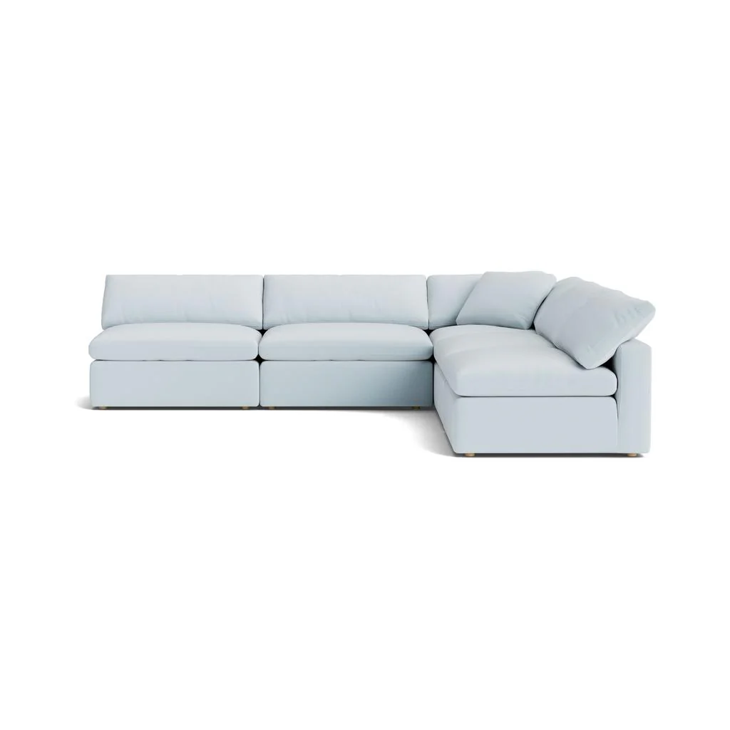 Movie Night™ 5-Piece Modular Sectional Open, Large, Cove