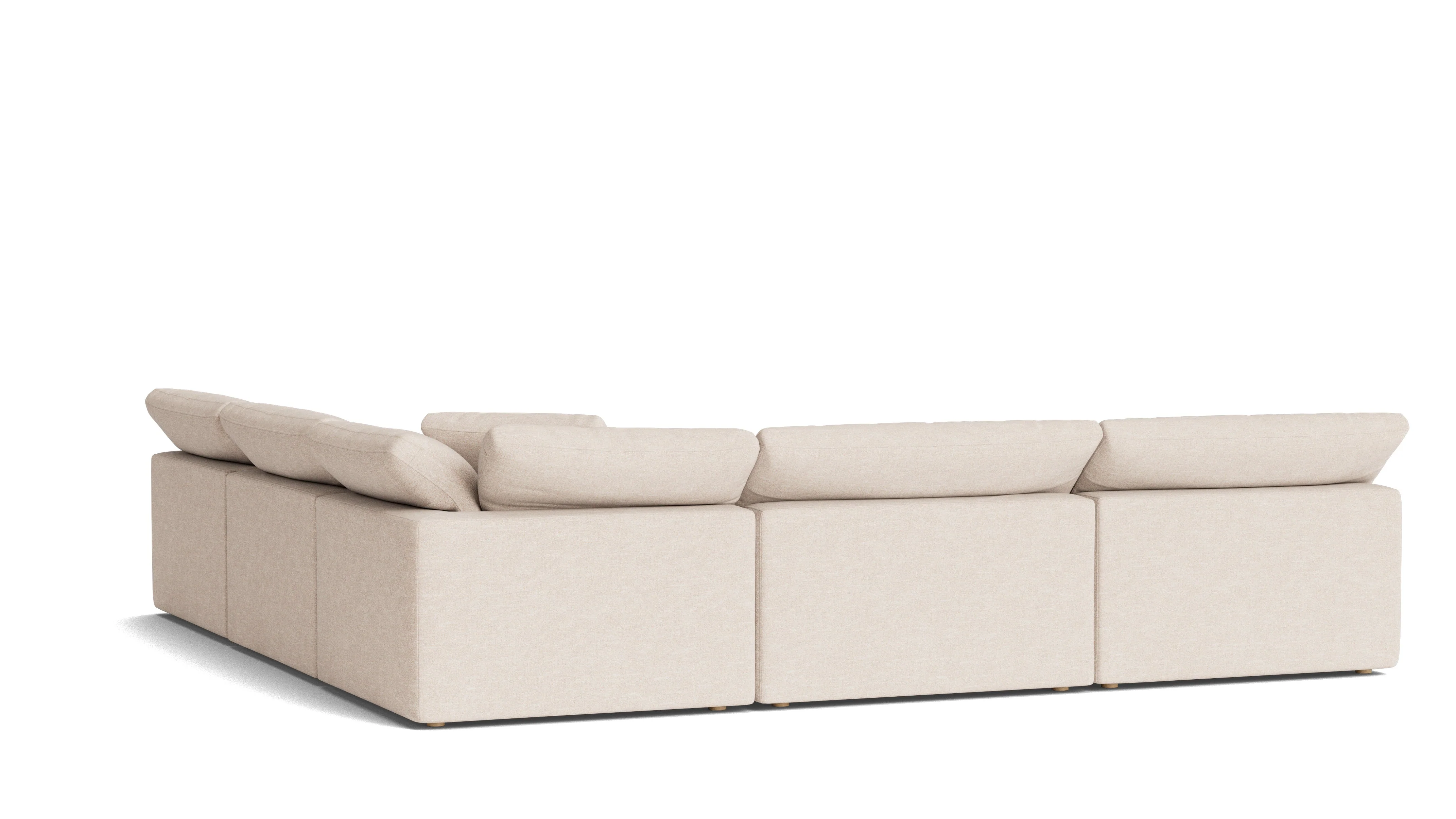 Movie Night™ 5-Piece Modular Sectional Open, Large, Sunbeam - Image 5