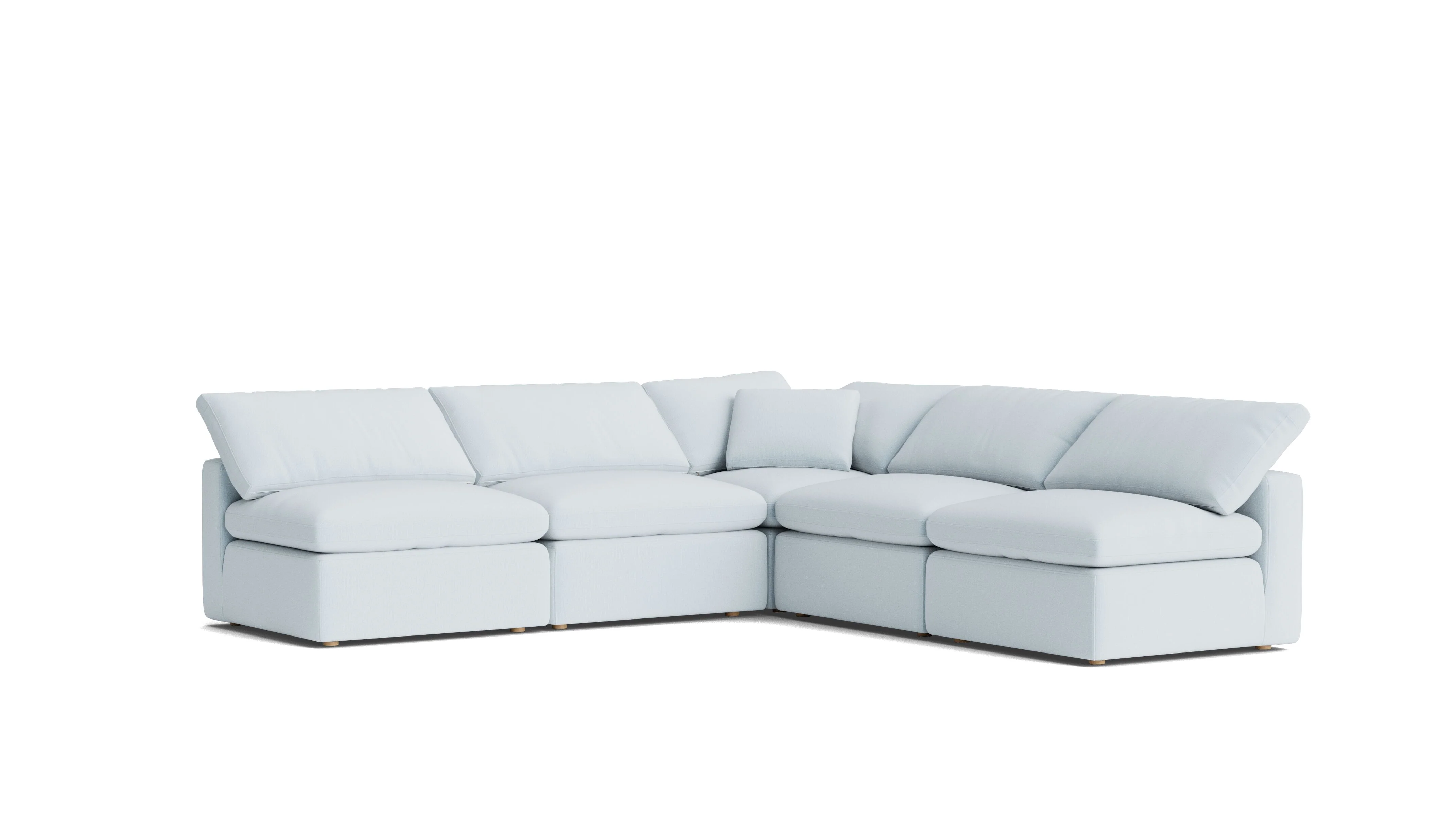 Movie Night™ 5-Piece Modular Sectional Open, Standard, Cove - Image 3
