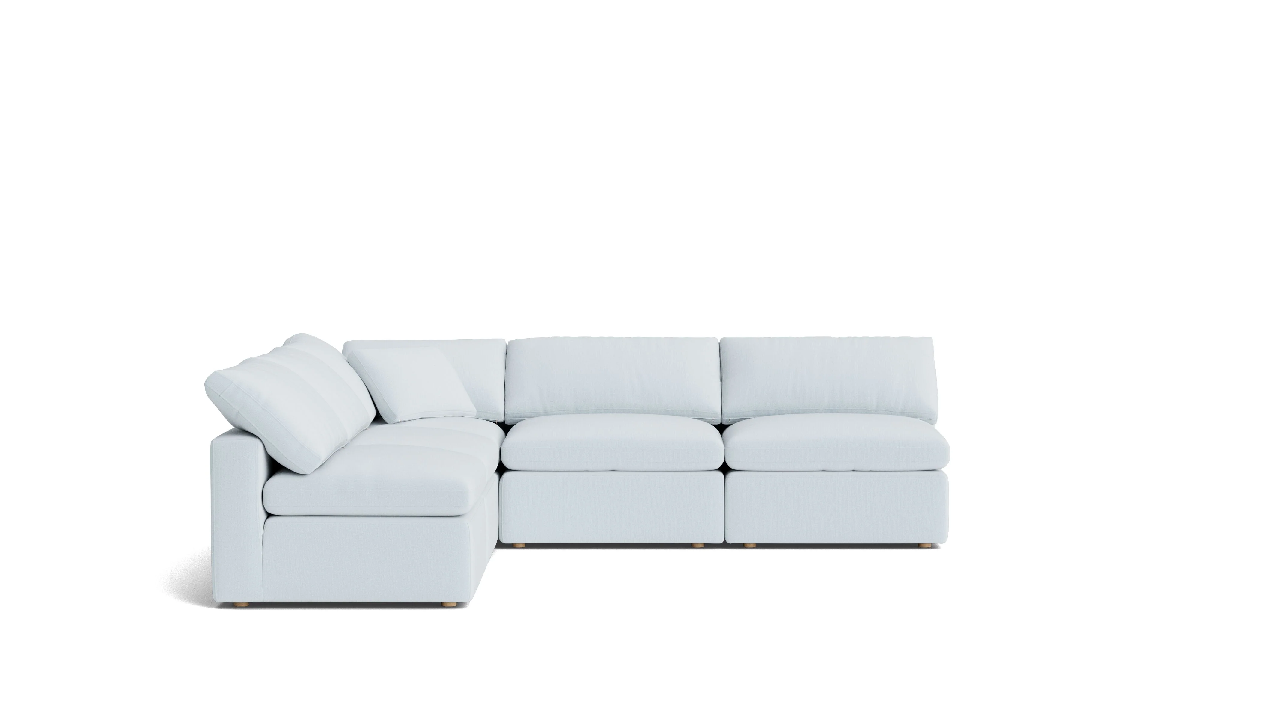Movie Night™ 5-Piece Modular Sectional Open, Standard, Cove - Image 4