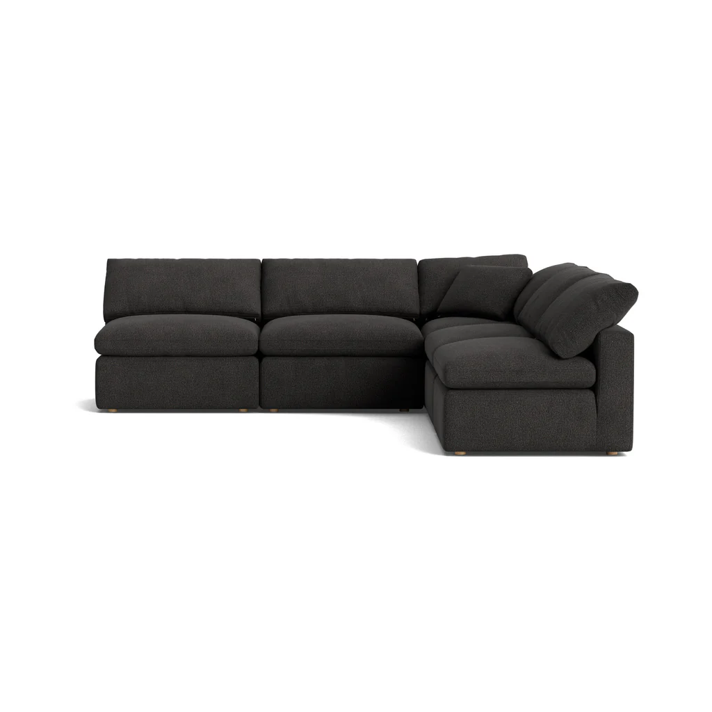 Movie Night™ 5-Piece Modular Sectional Open, Standard, Dark Shadow