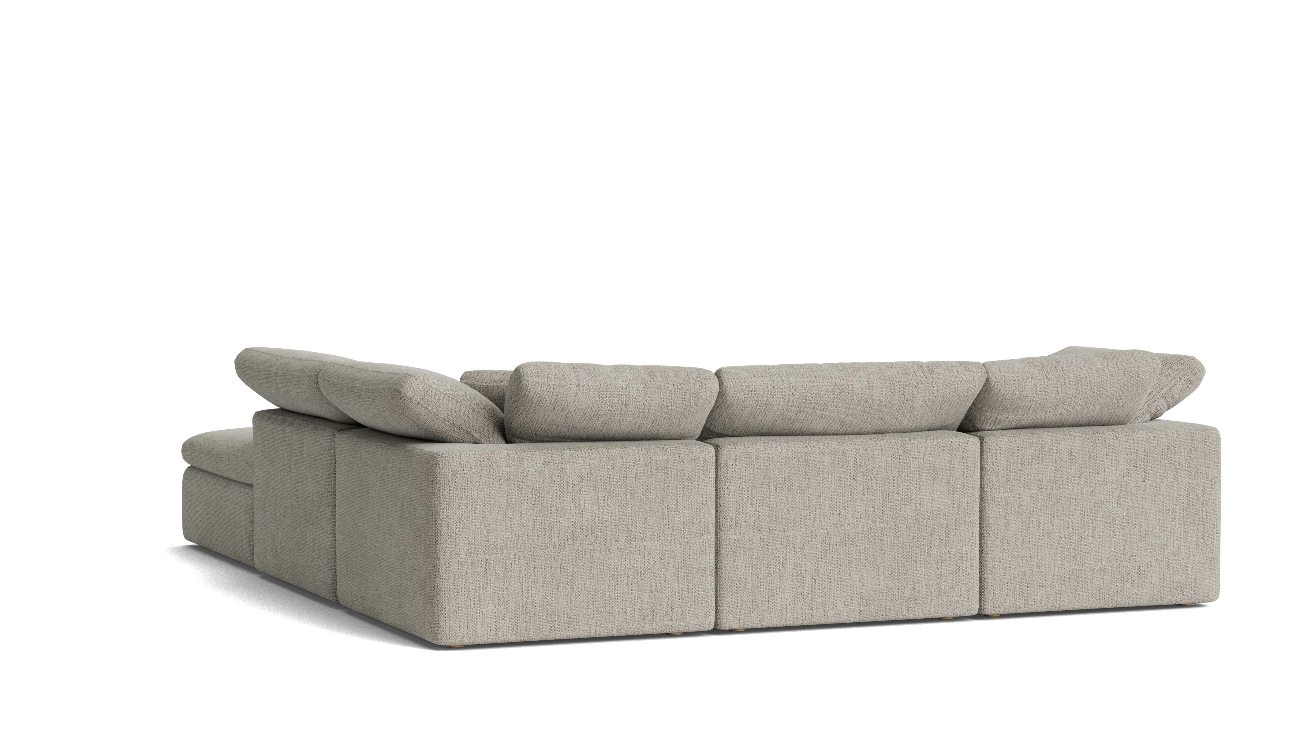 Movie Night™ 5-Piece Modular Sectional, Standard, Oatmeal - Image 6