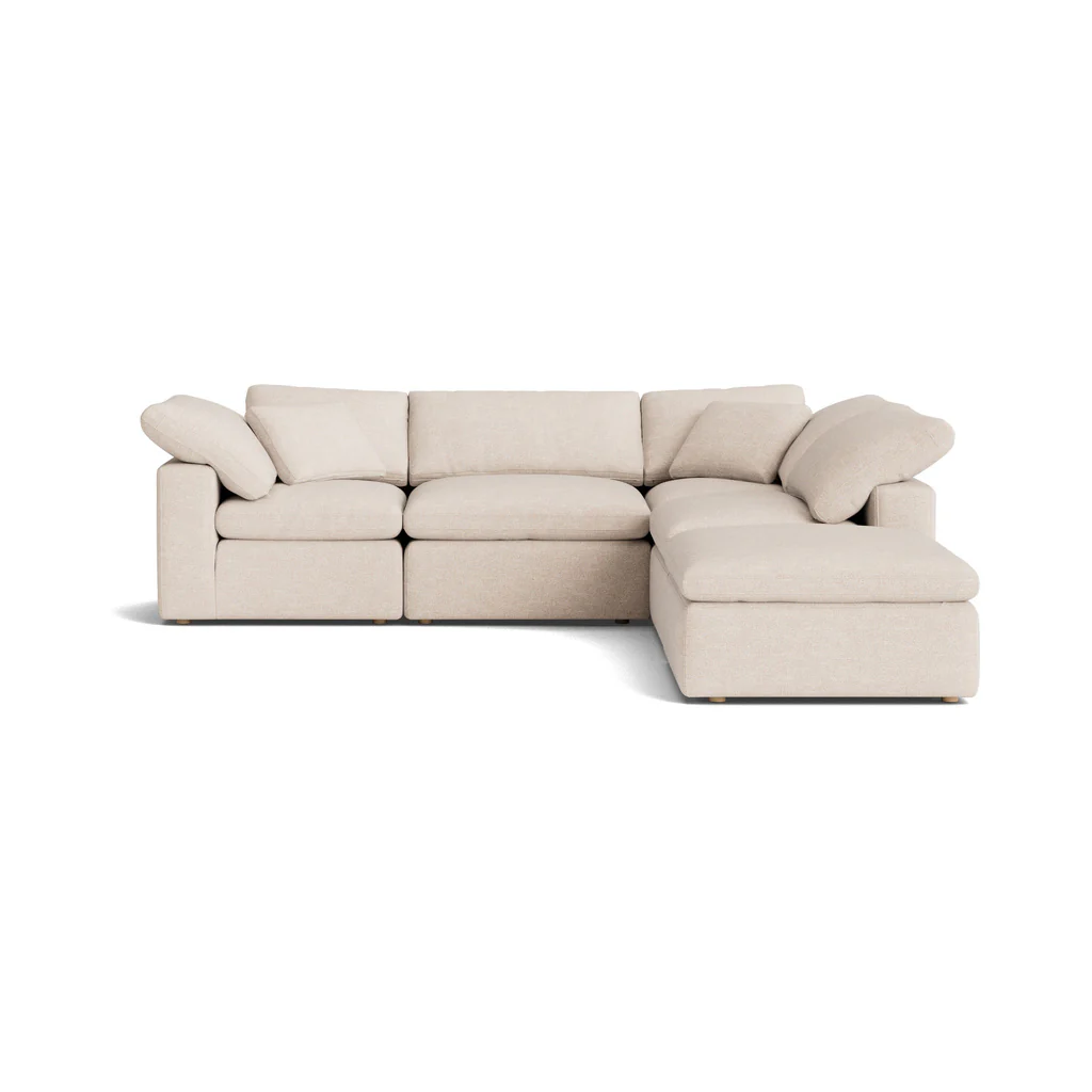 Movie Night™ 5-Piece Modular Sectional, Standard, Sunbeam