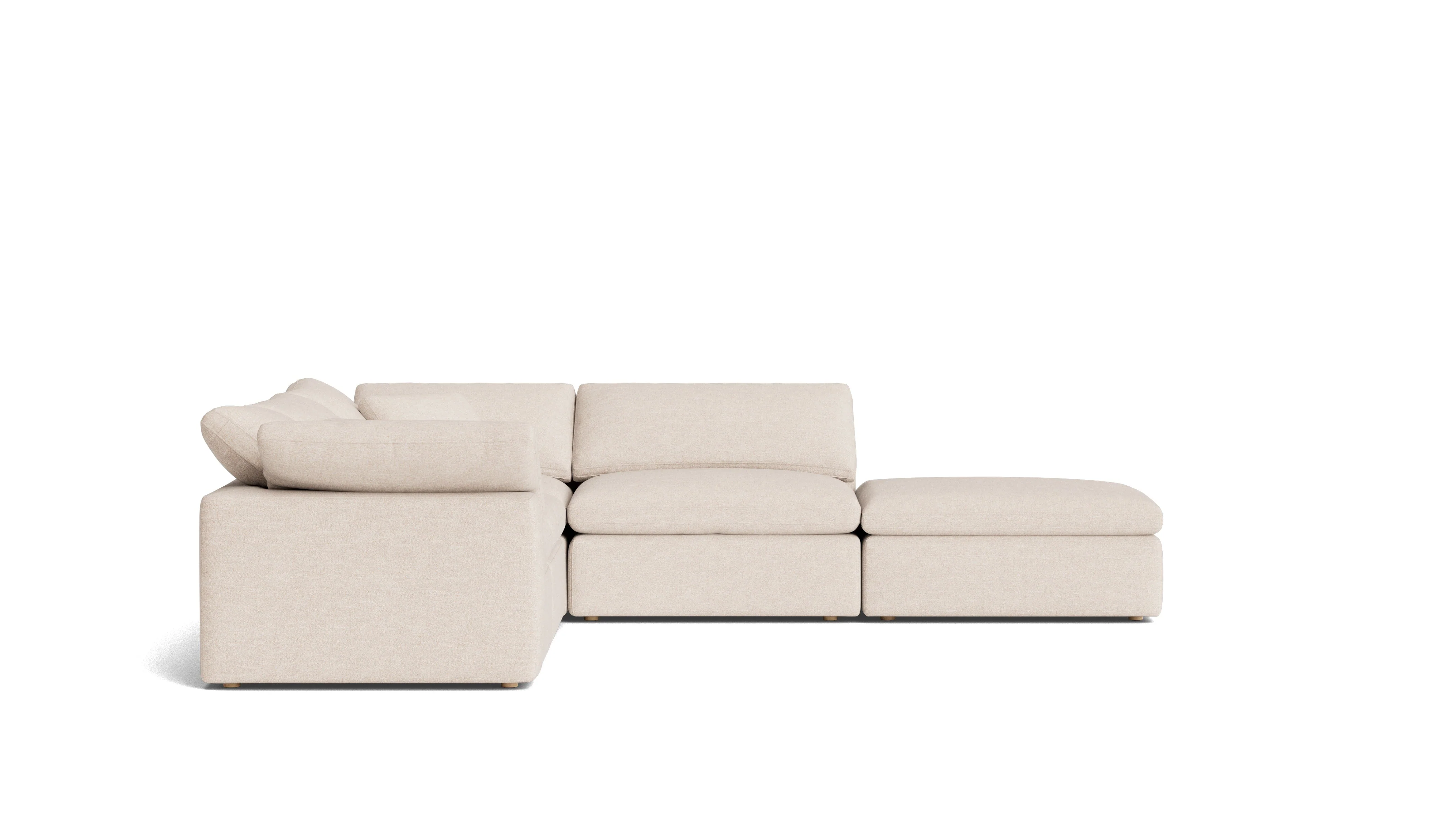 Movie Night™ 5-Piece Modular Sectional, Standard, Sunbeam - Image 4