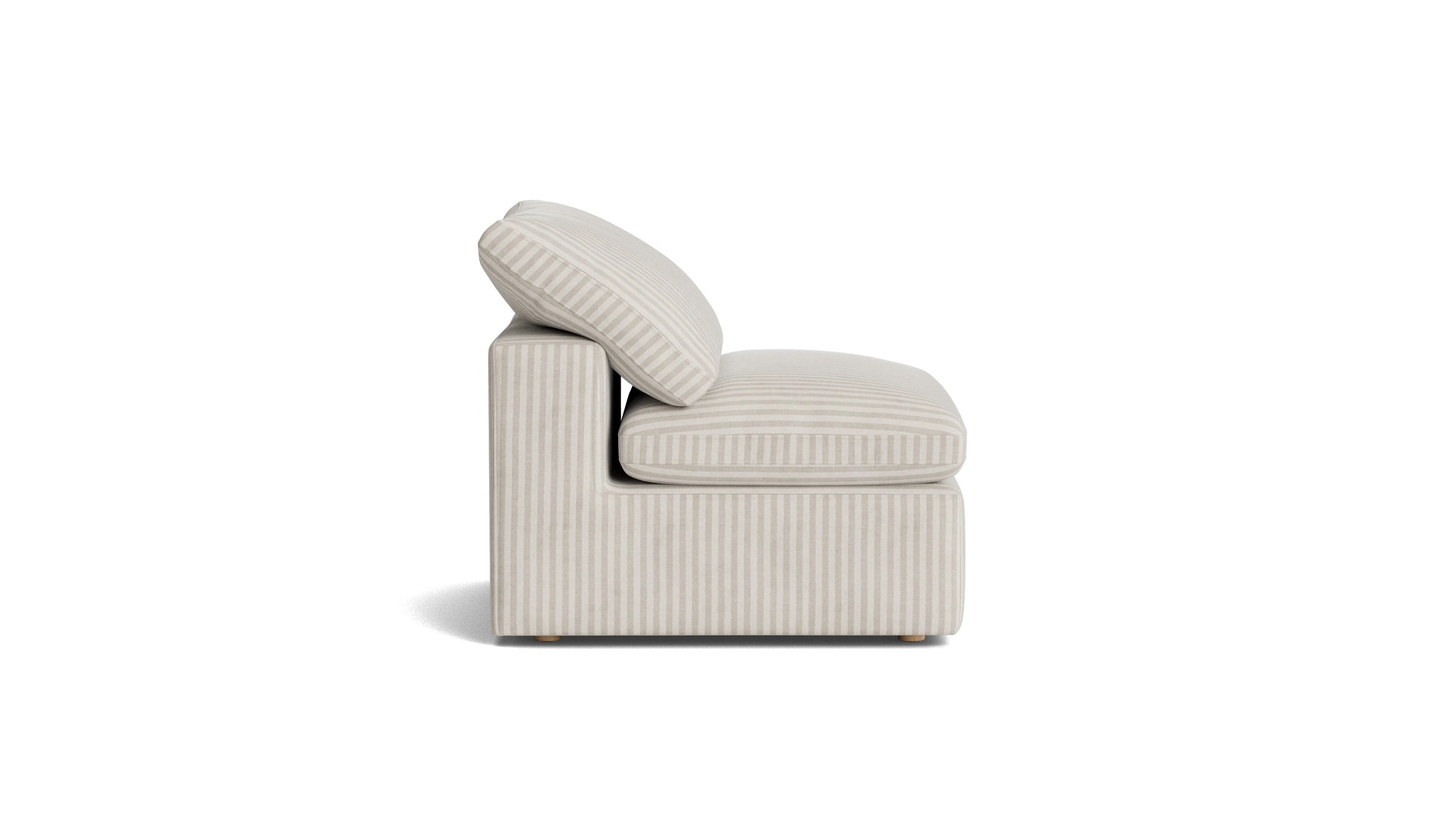 Movie Night™ Armless Chair, Large, Newport Stripe - Image 4