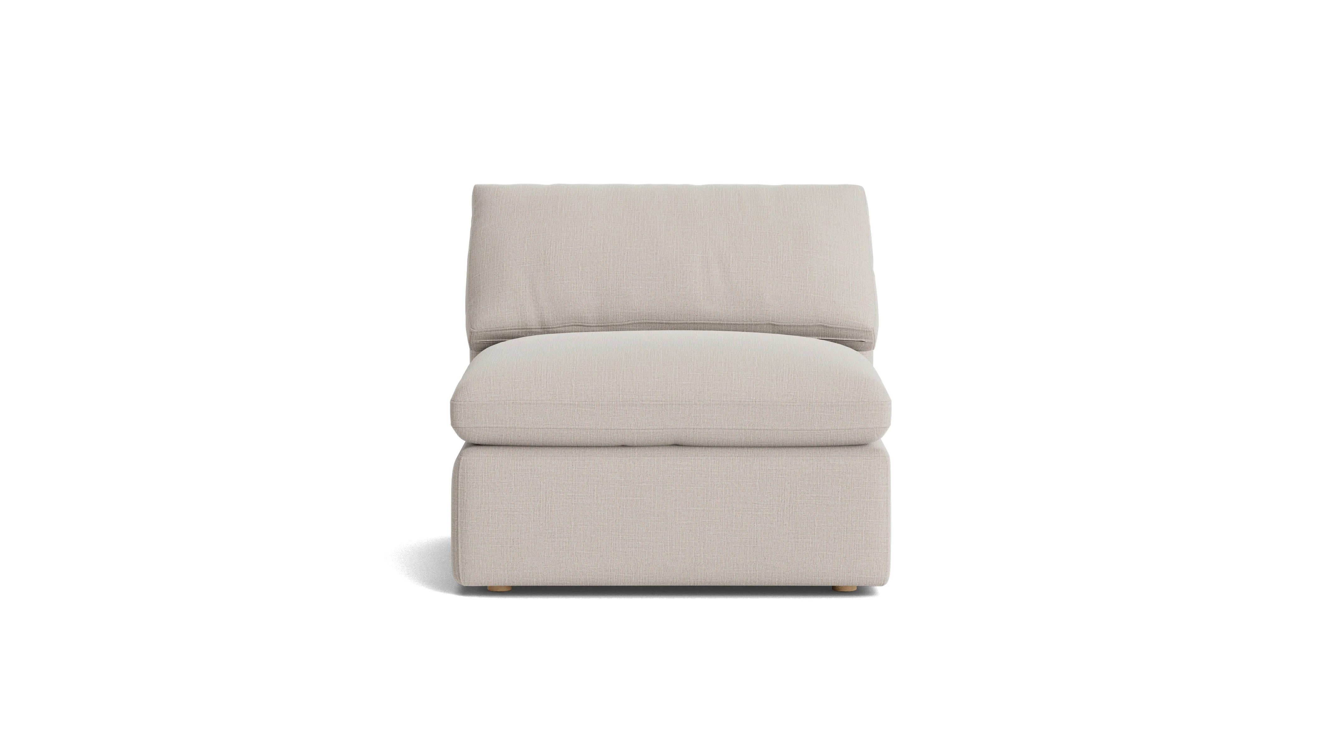 Movie Night™ Armless Chair, Standard, Clay - Image 2