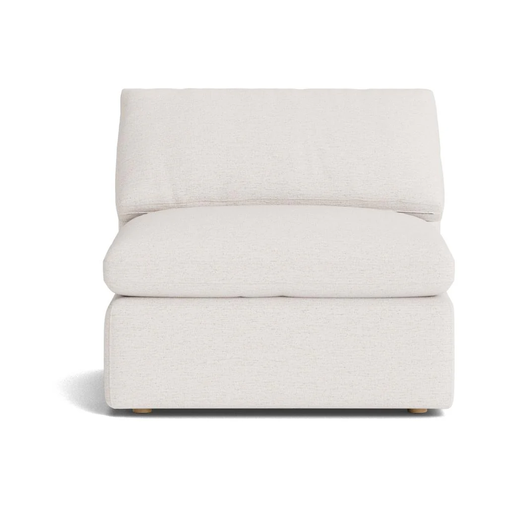 Movie Night™ Armless Chair, Standard, Nomad Snow