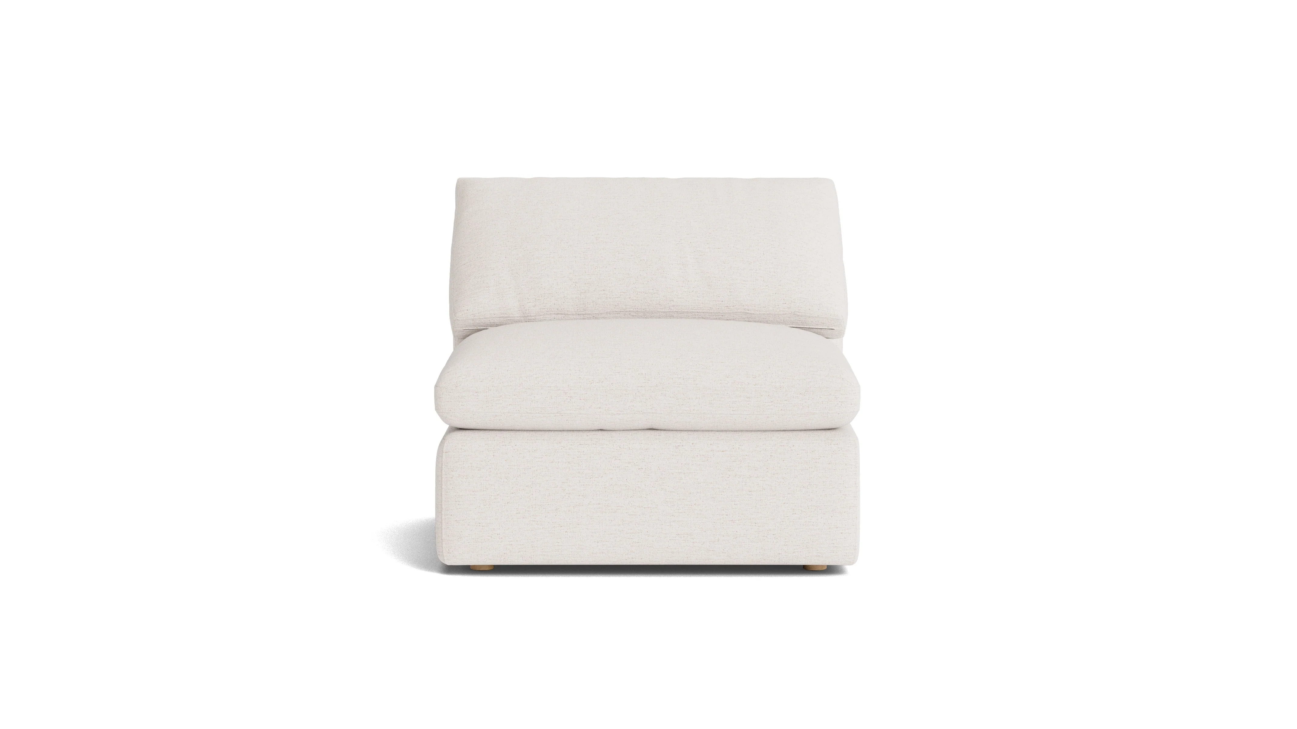 Movie Night™ Armless Chair, Standard, Nomad Snow - Image 2