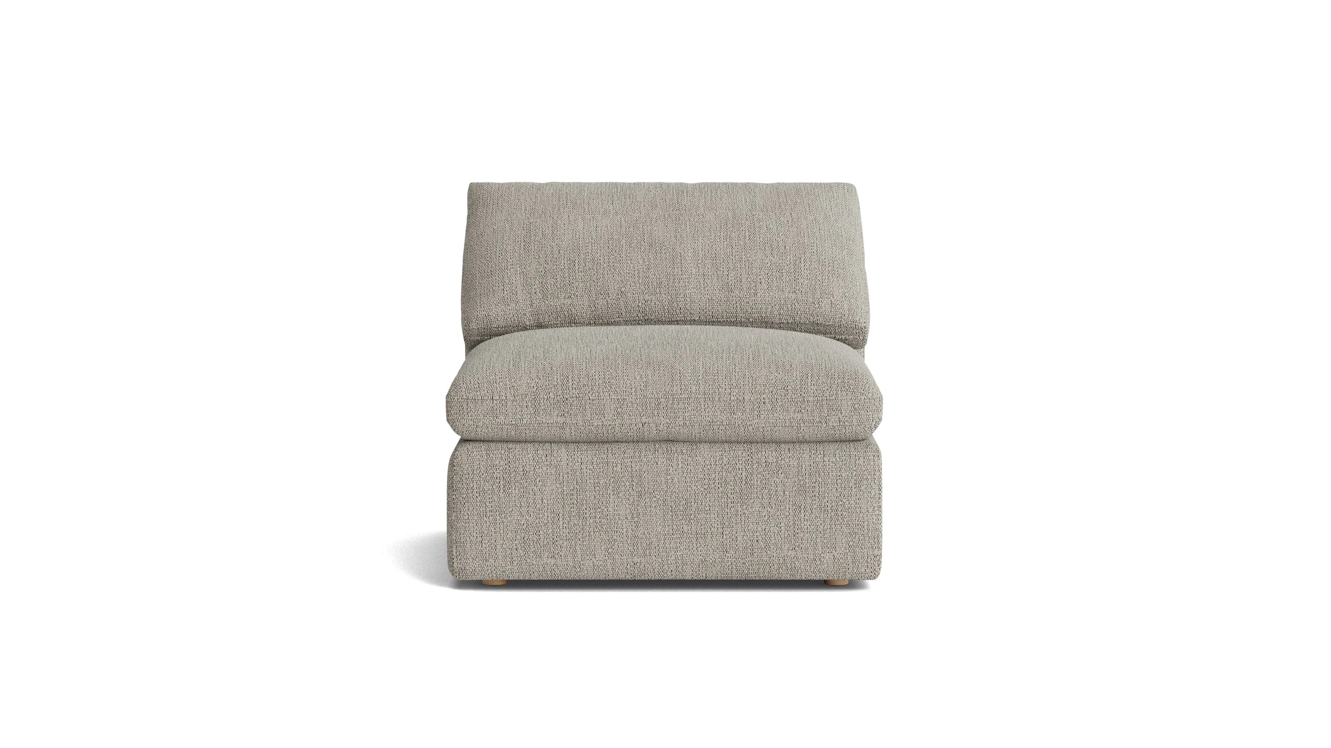 Movie Night™ Armless Chair, Standard, Oatmeal - Image 2