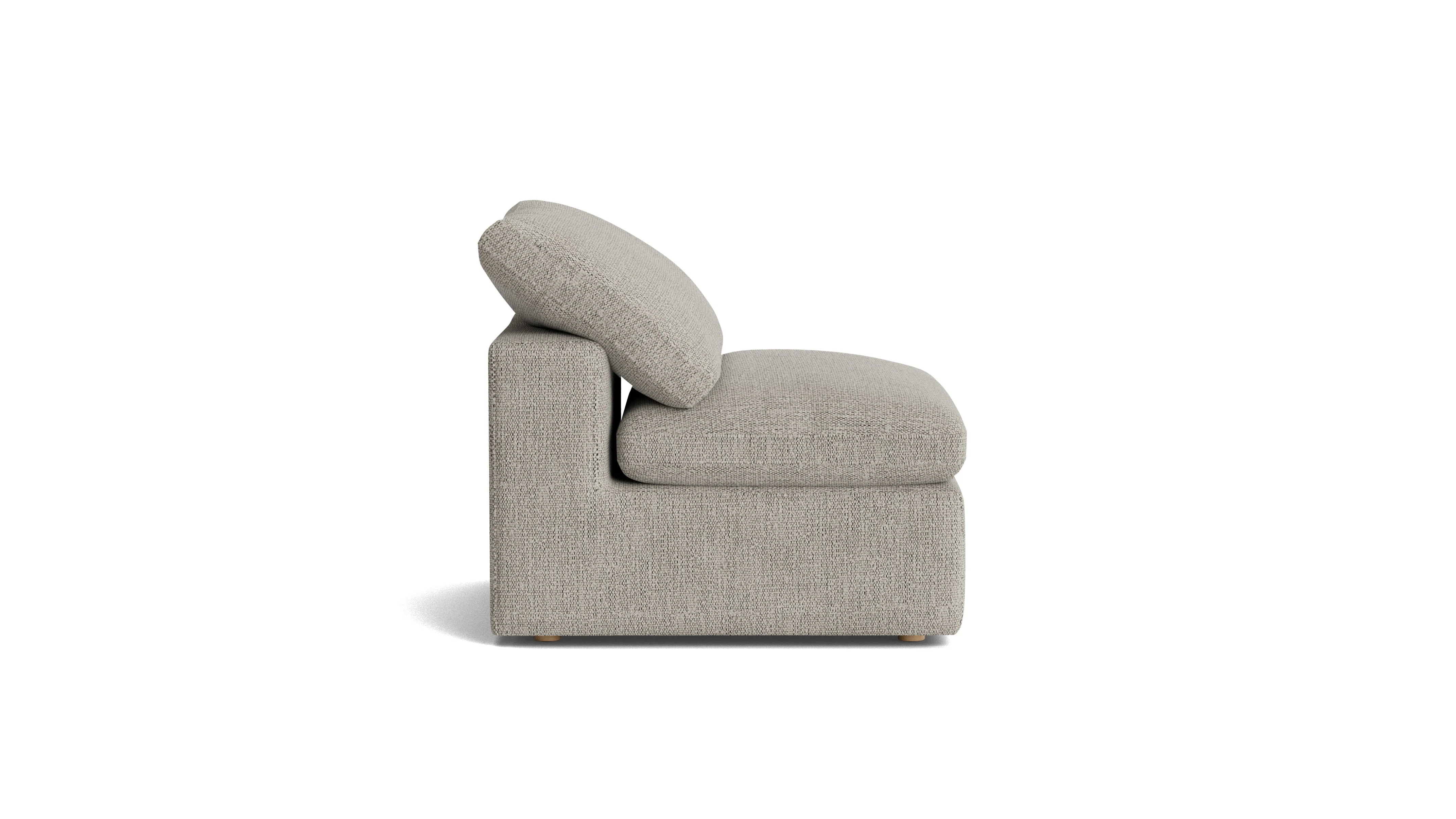 Movie Night™ Armless Chair, Standard, Oatmeal - Image 5