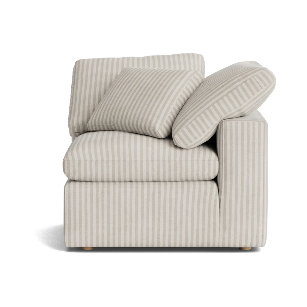 Movie Night™ Corner Chair, Large, Newport Stripe (Left or Right)
