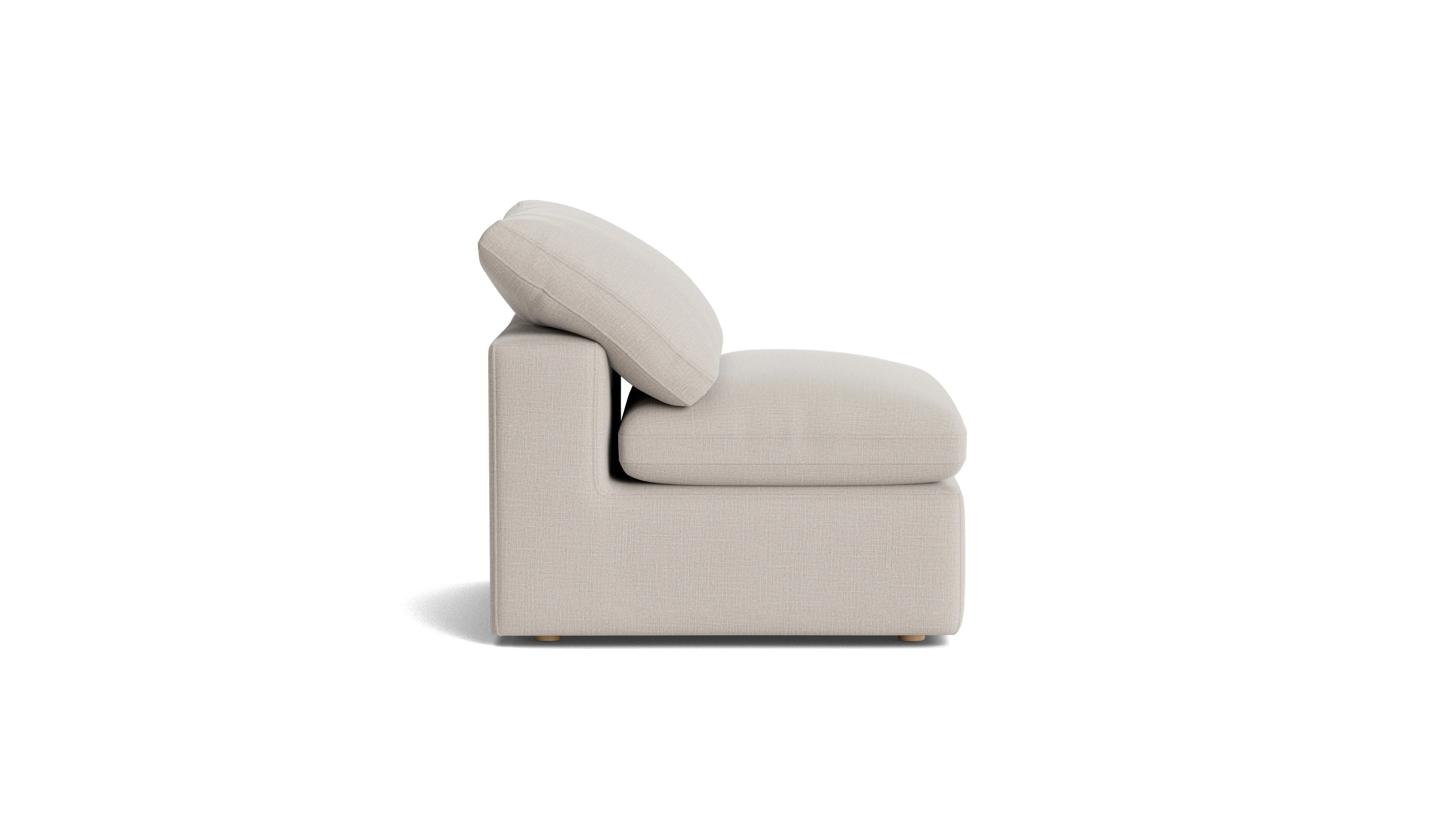 Movie Night™ Armless Chair, Large, Clay - Image 5