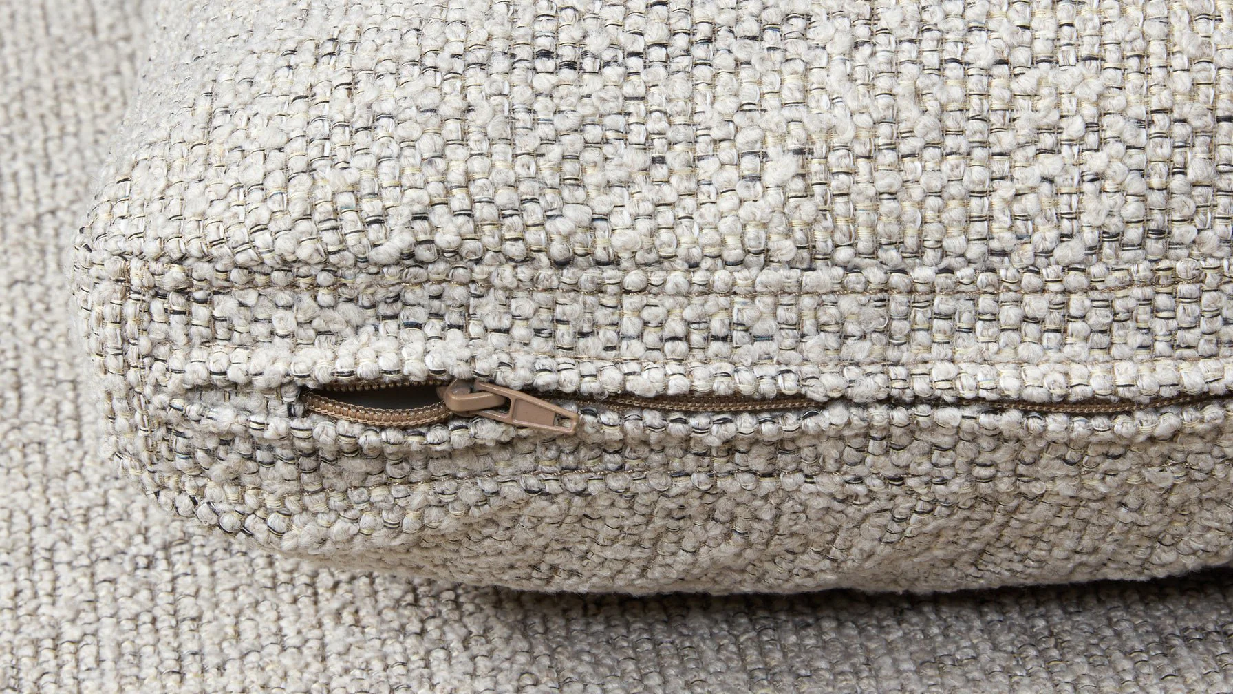 Slipcover - Movie Night™ Corner Chair, Large, Oatmeal (Left Or Right) - Image 2