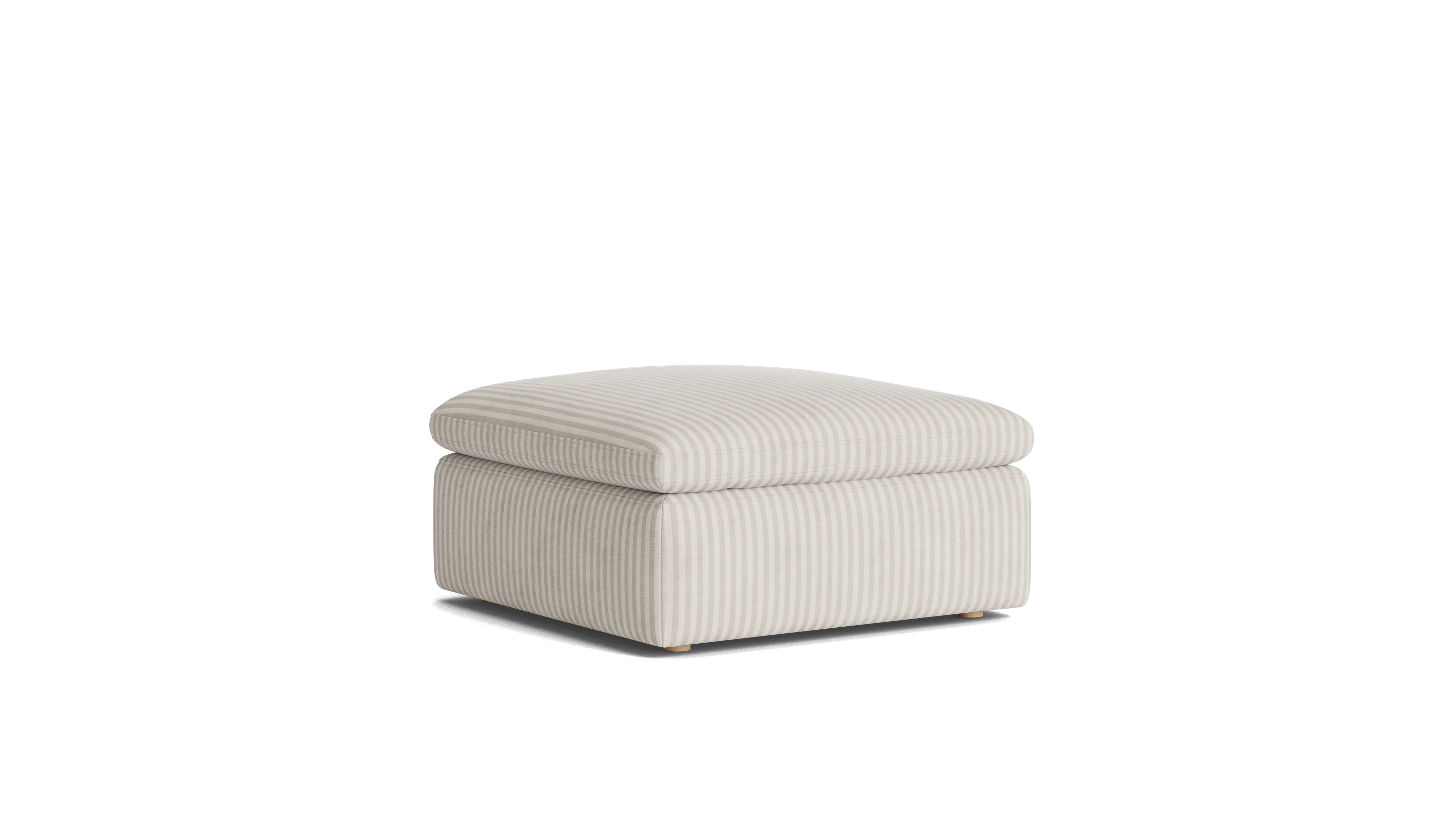 Movie Night™ Ottoman, Large, Newport Stripe - Image 3