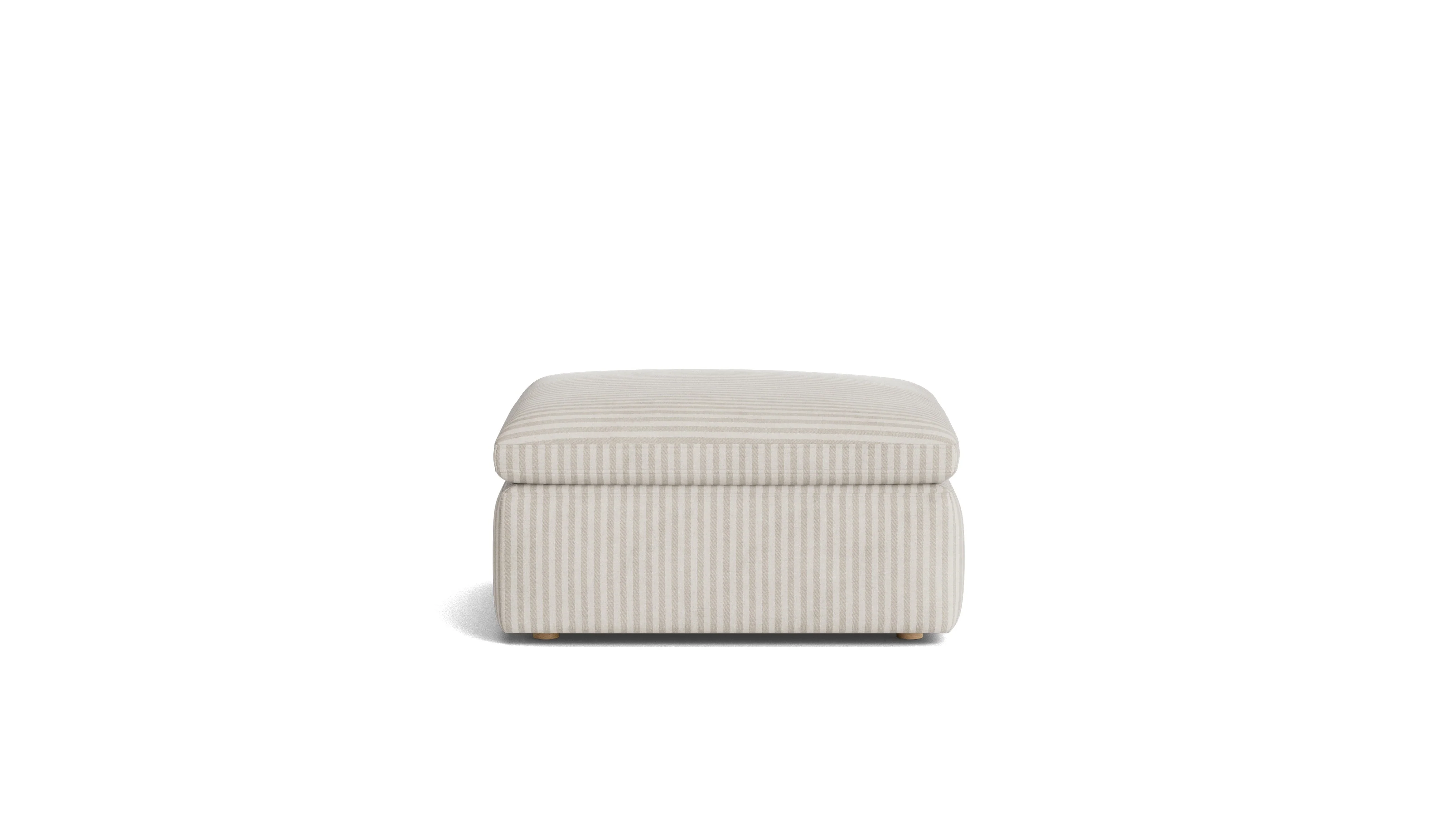 Movie Night™ Ottoman, Large, Newport Stripe - Image 4