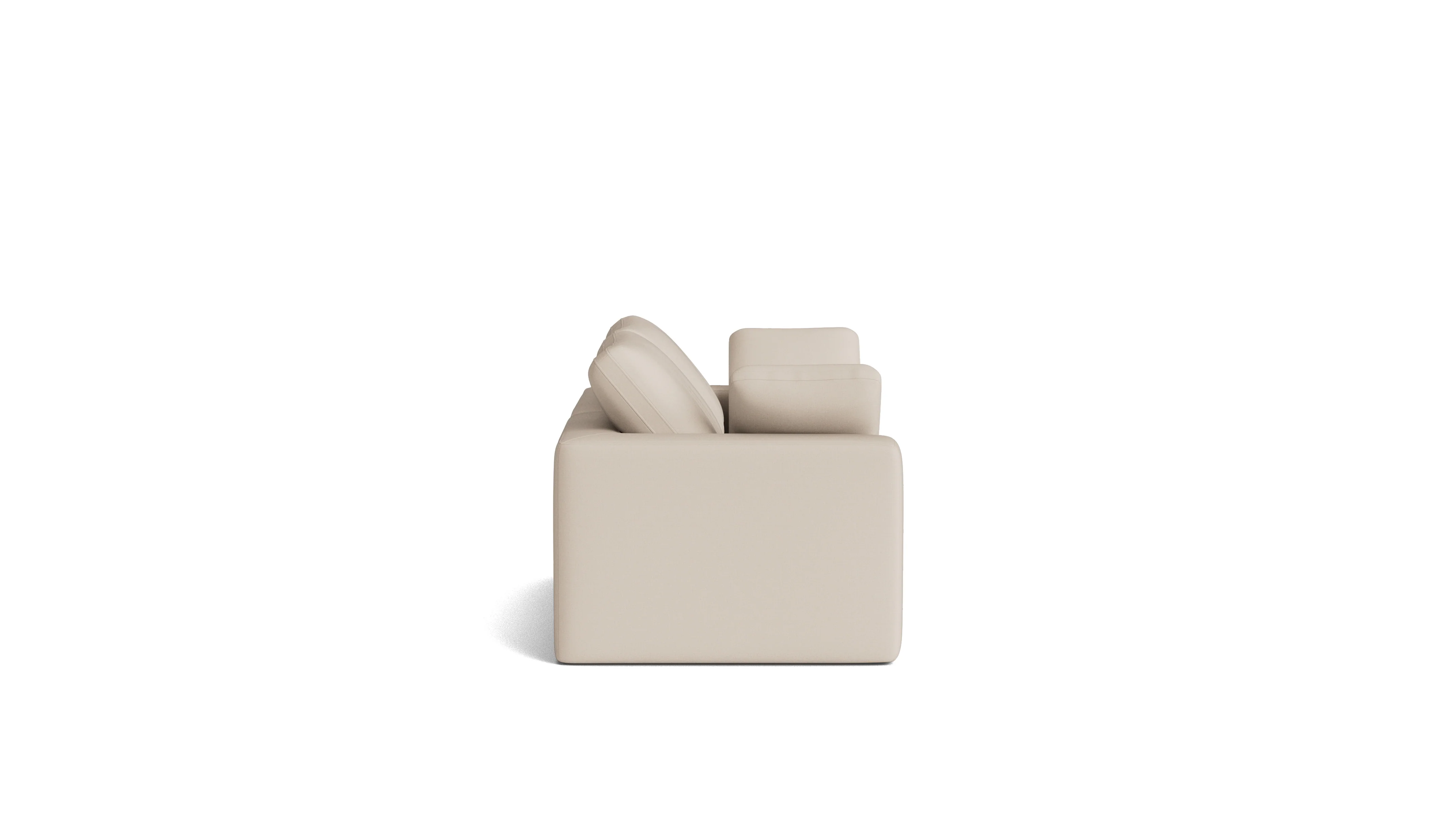 Movie Night™ Outdoor 2-Piece Modular Sofa, Standard, Ivory - Image 4