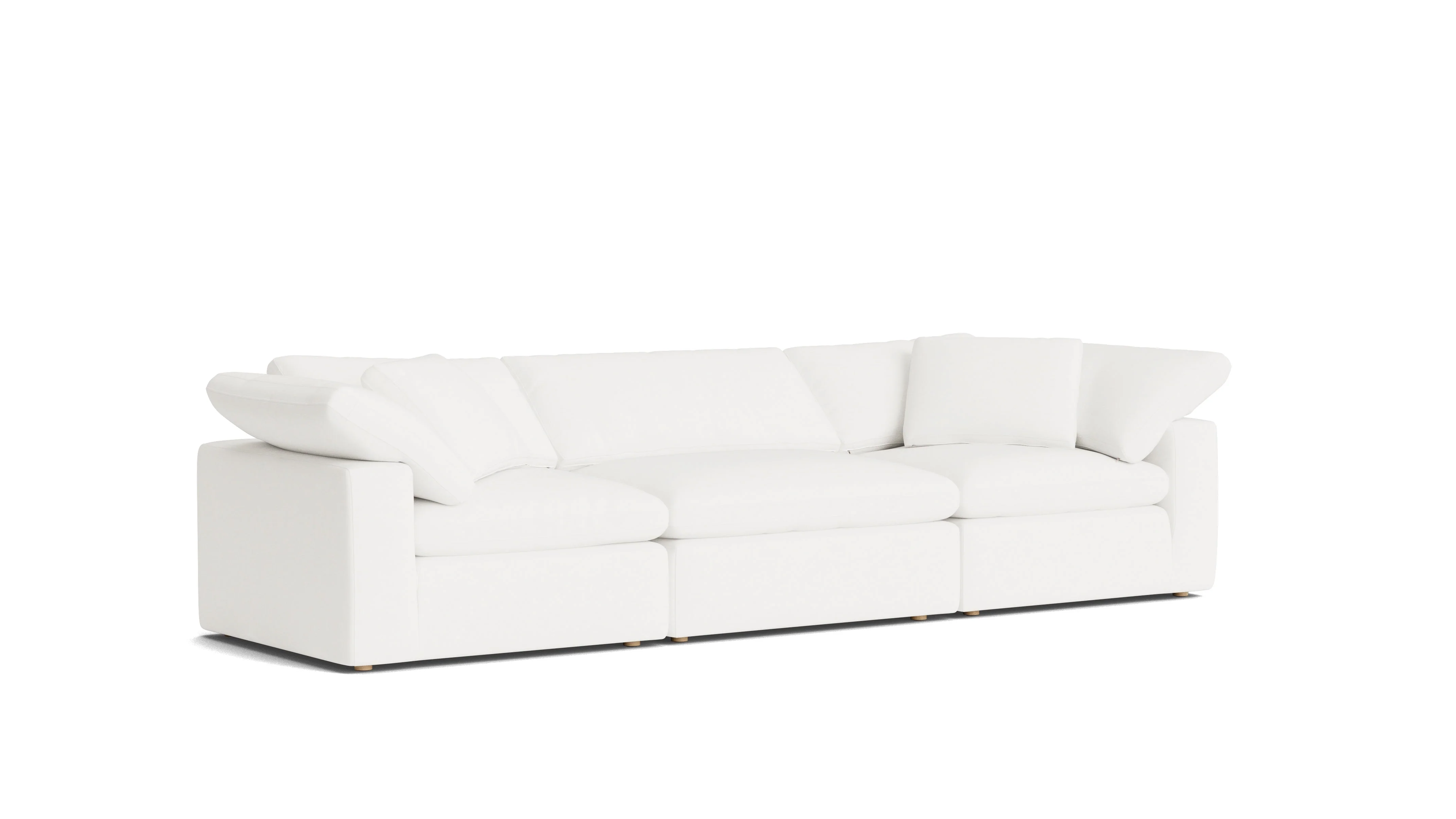 Movie Night™ 3-Piece Modular Sofa, Large, Brie - Image 4