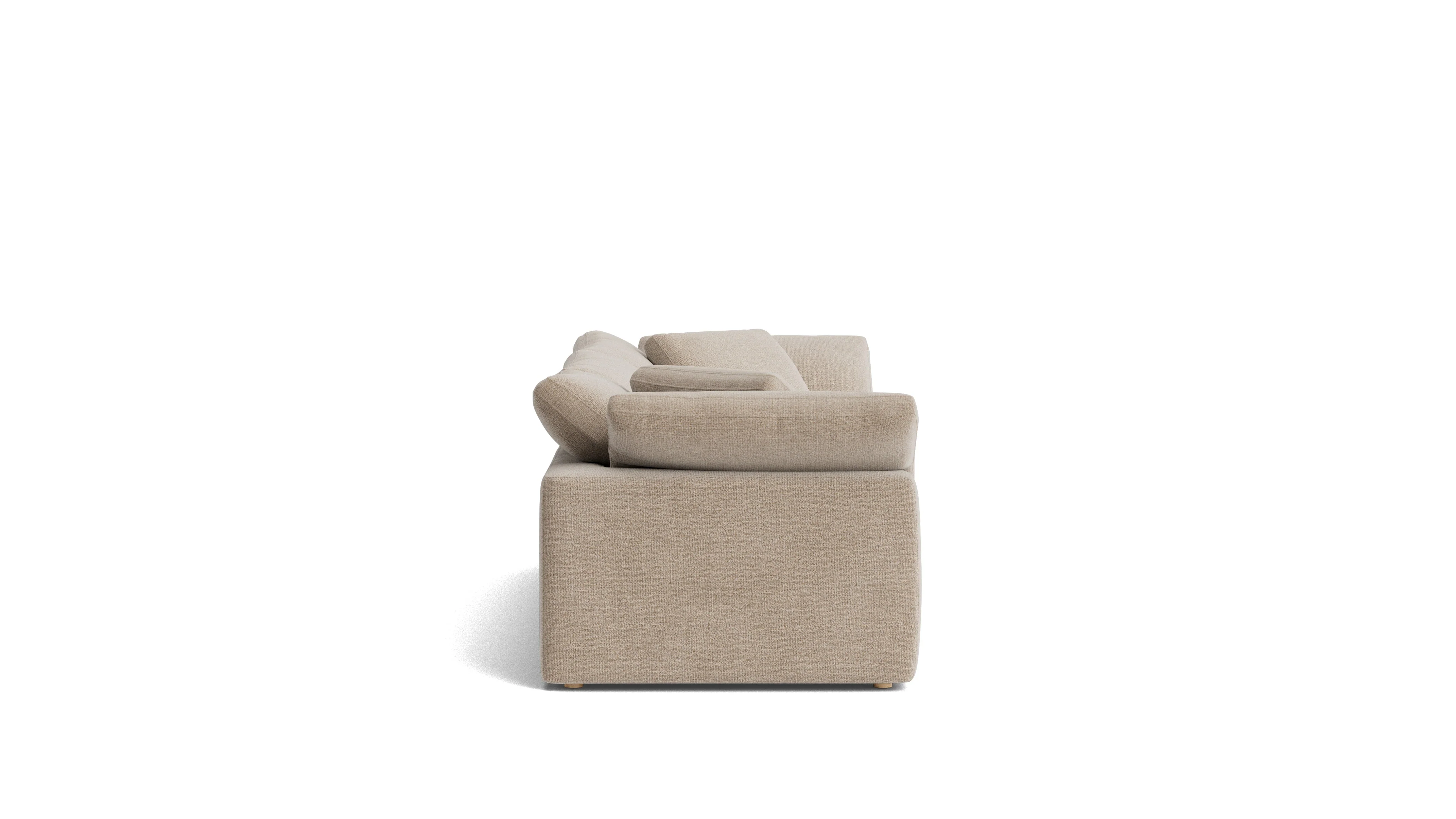 Movie Night™ 3-Piece Modular Sofa, Large, Champagne - Image 5